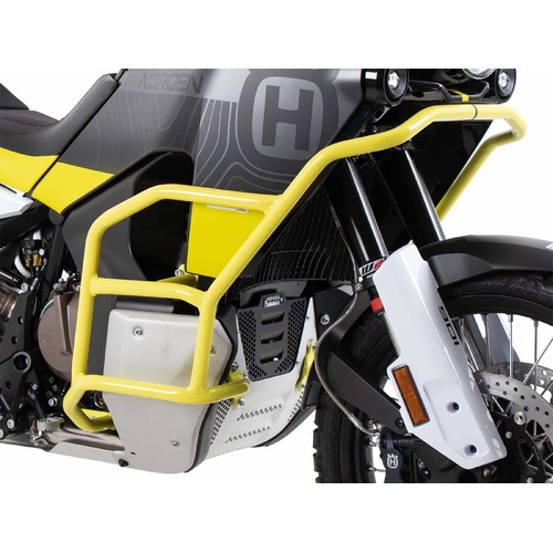 ENGINE PROTECTION BAR "SOLID" YELLOW FOR HUSQVARNA NORDEN 901/ EXPEDITION (2022-)