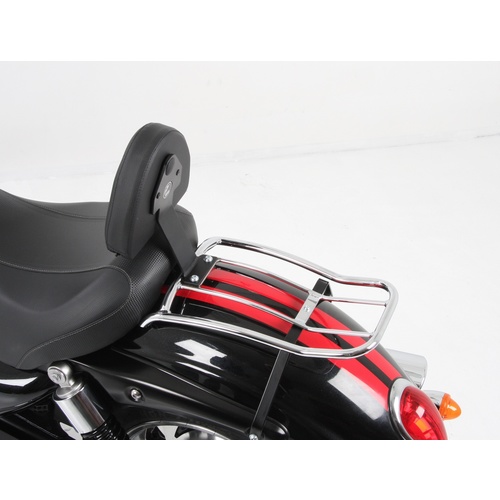 SOLORACK WITH BACKREST CHROME FOR TRIUMPH ROCKET III/ROADSTER (2011-2017)