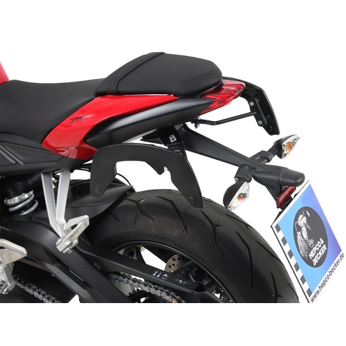 C-BOW SIDECARRIER BLACK FOR TRIUMPH STREET TRIPLE 765 S / R / RS / R LOW (2017-)
