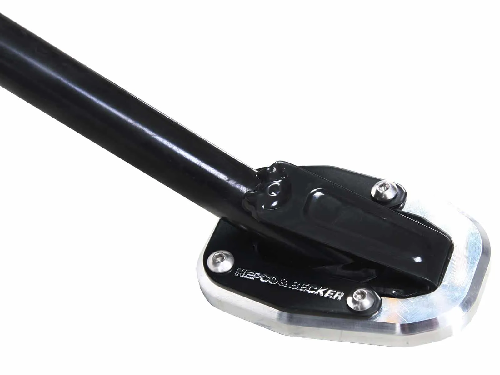 Side stand plate silver/black for Ducati Scrambler 800 Nightshift/Full Throttle (2023-)