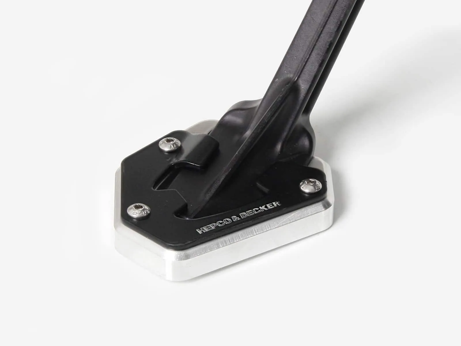 Side stand plate silver/black for Honda CRF 1000 Africa Twin (2018-2019)