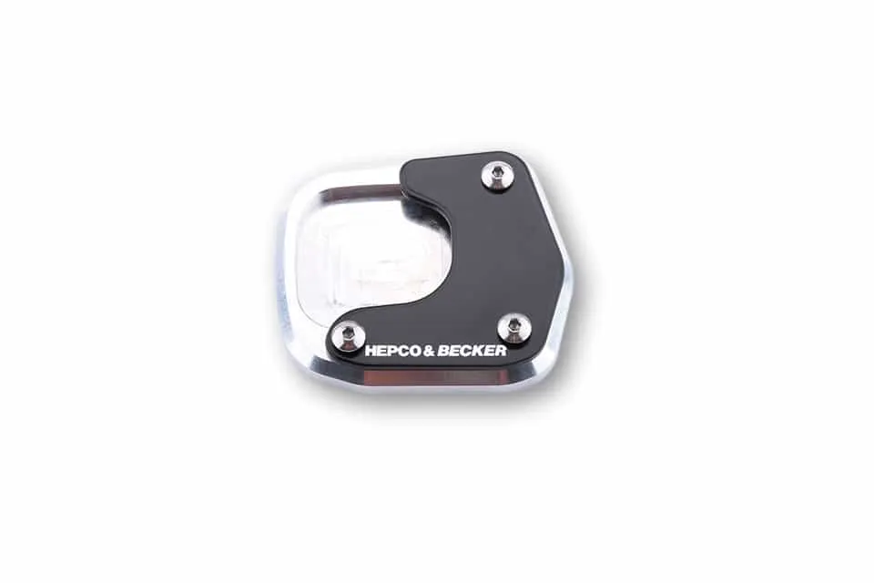 Side stand plate silver/black for Honda XL 750 Transalp (2023-2024)