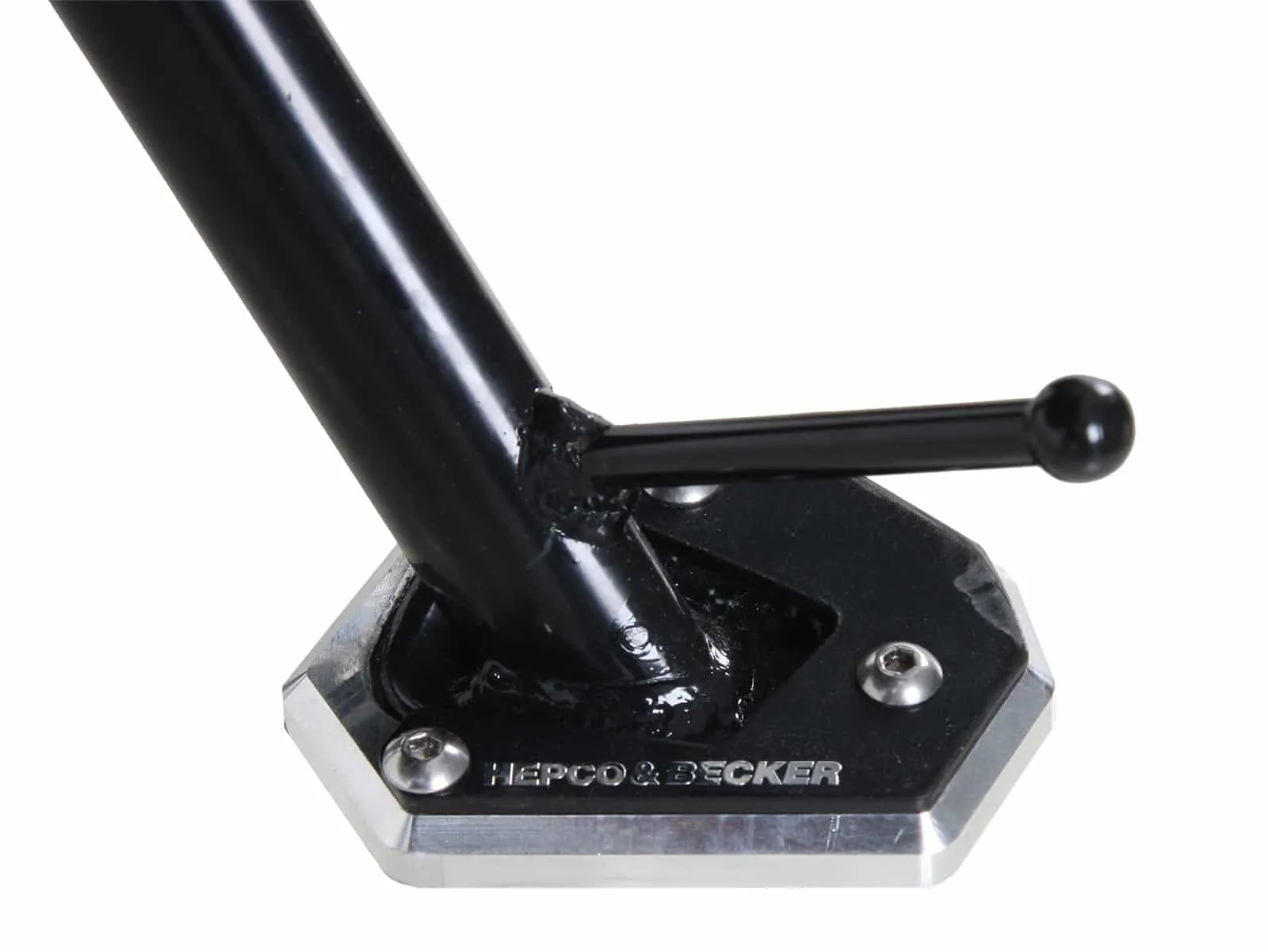 Side stand plate silver/black for Honda CL 500 (2023-)