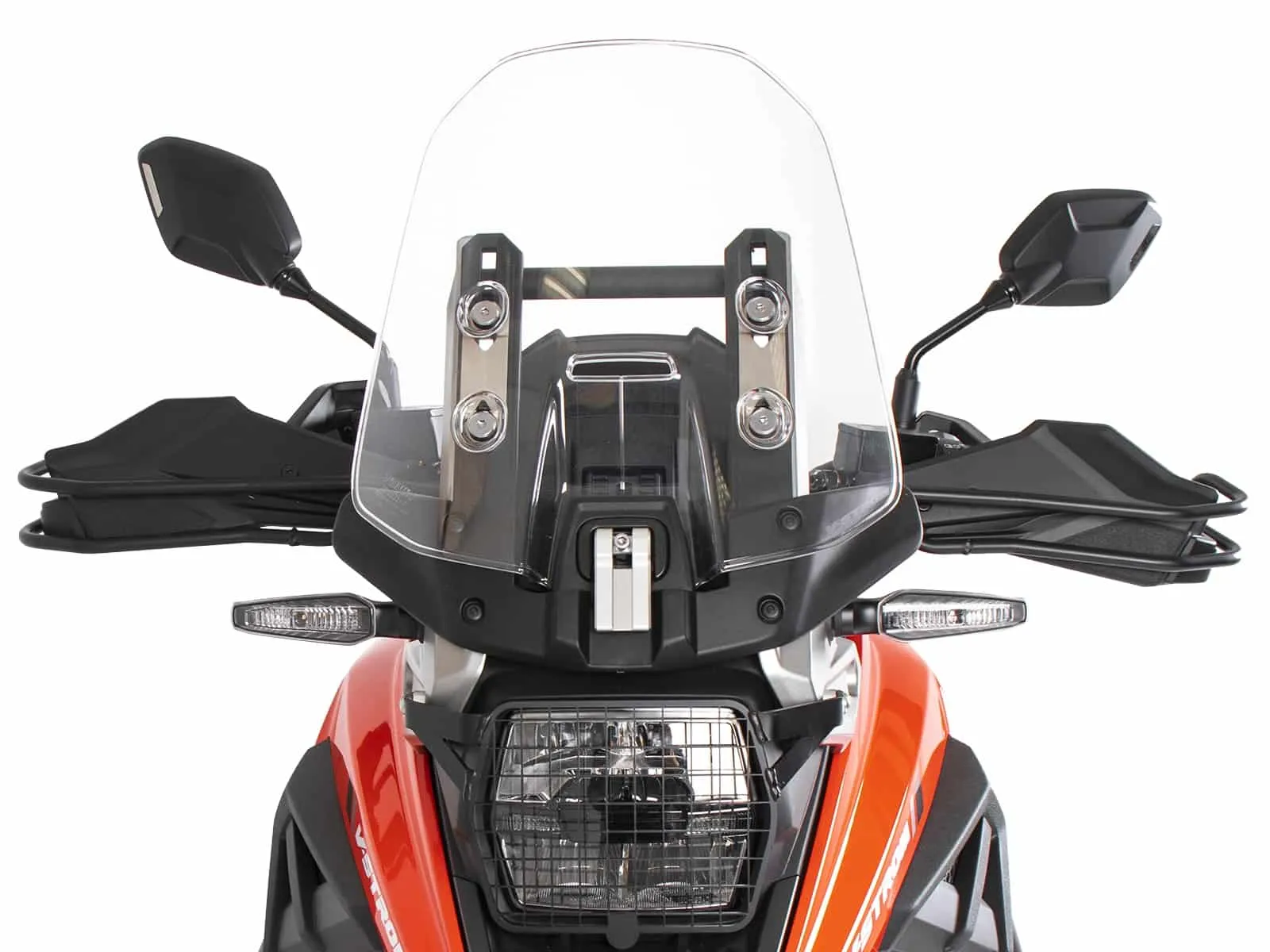 Grip guard for Suzuki V- Strom 1050 (2023-) set, black (left + right)