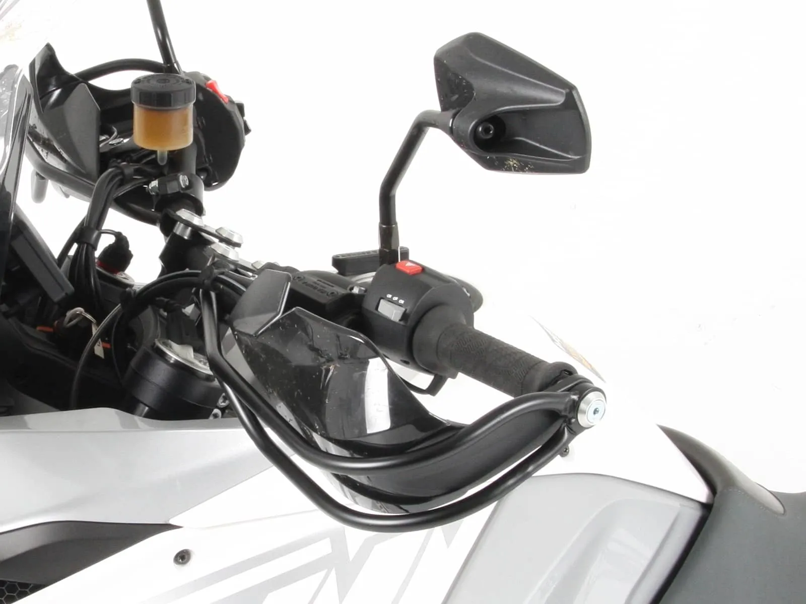 Grip guard for KTM 1090 Adventure R (2017-2018) set, black (left + right)