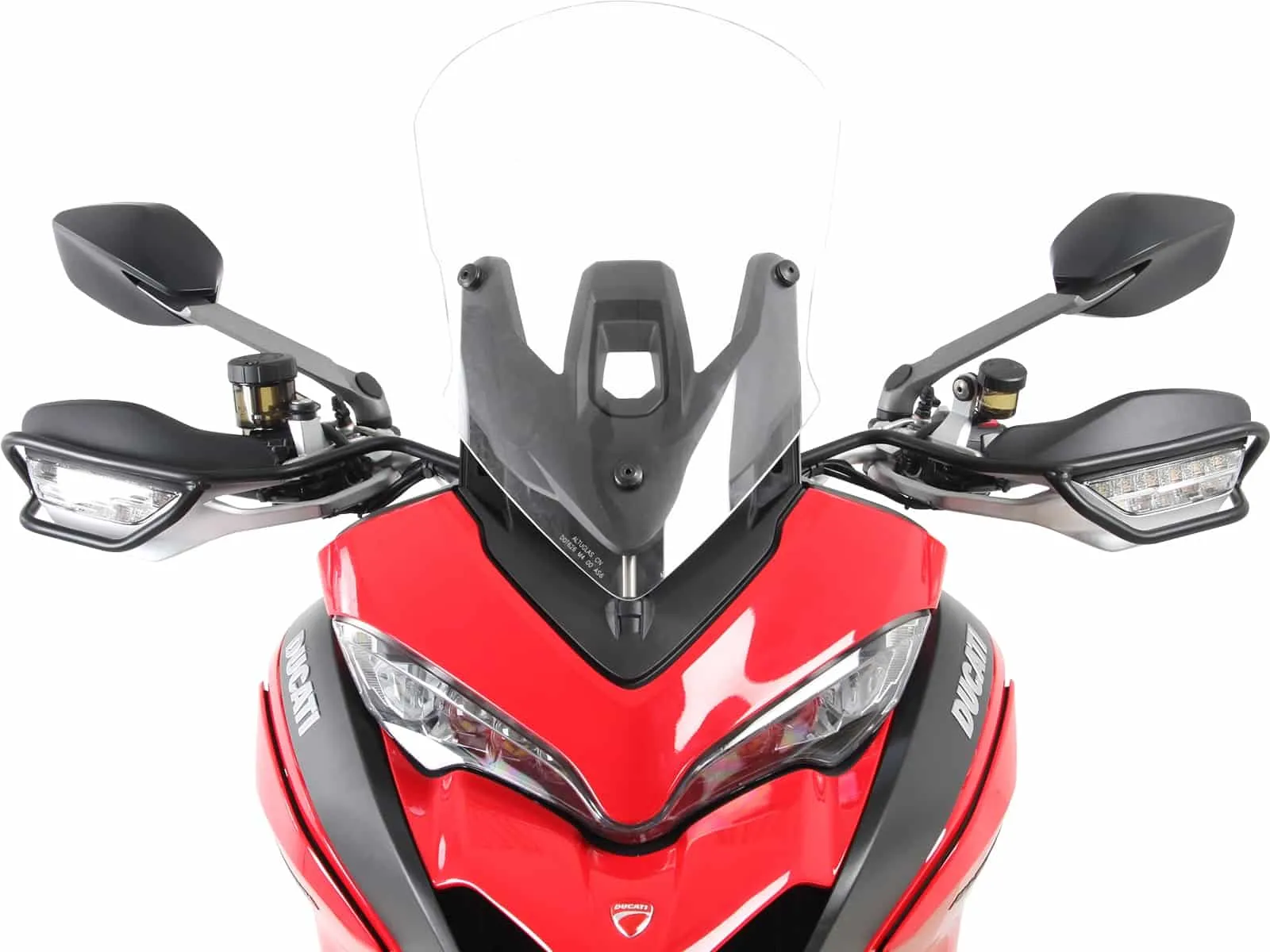 Grip guard for Ducati Multistrada 1260/S (2018-2020) set, black (left + right)