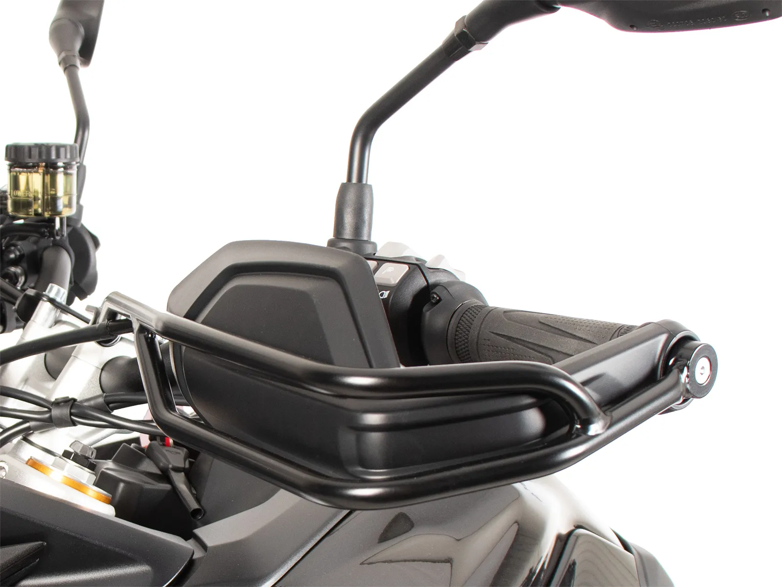 Grip guard for Triumph Tiger 900 Rally Pro (2024-) set, black (left + right)
