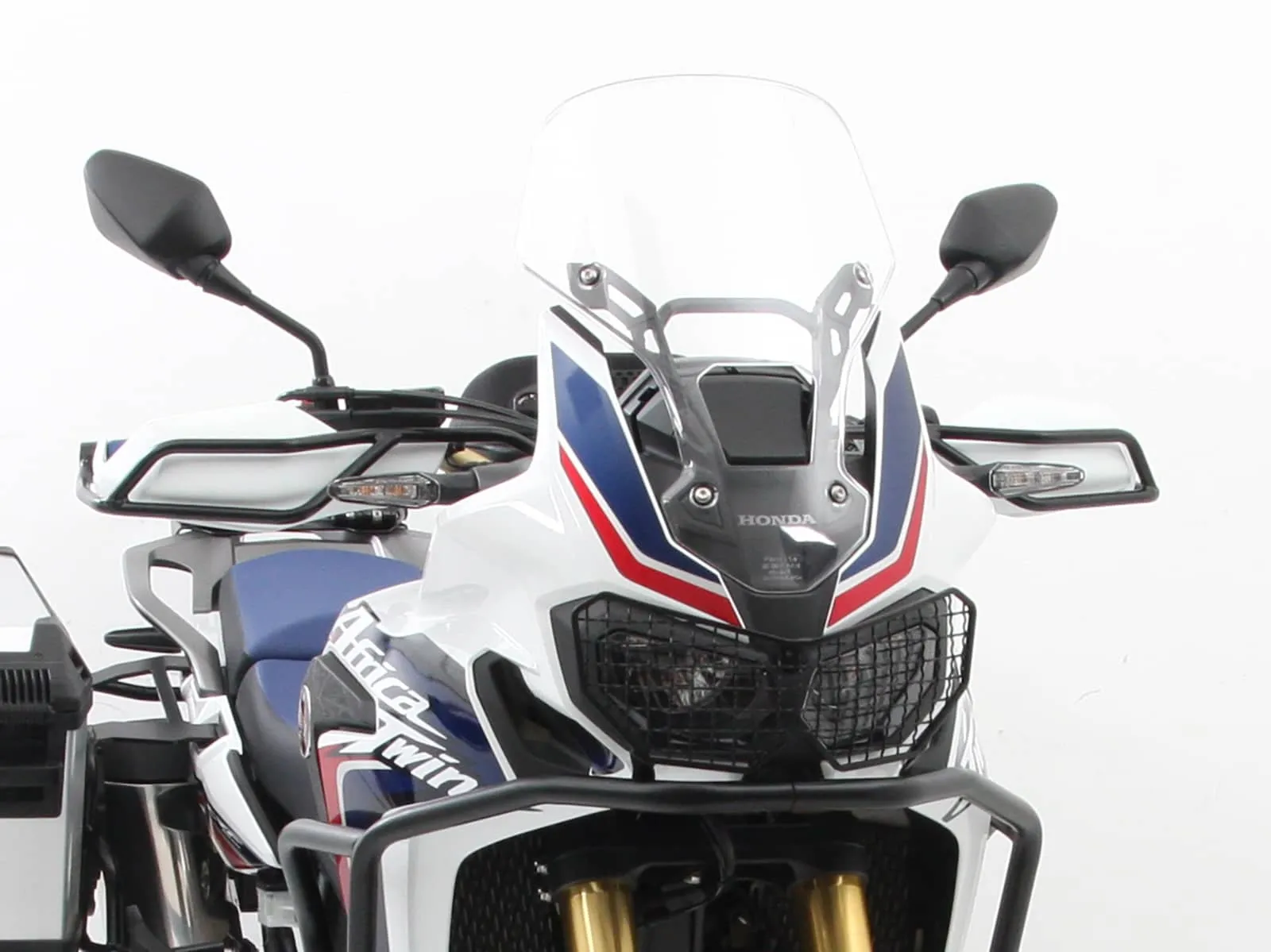 Grip guard for Honda CRF 1000 Africa Twin (2018-2019) set, black (left + right)