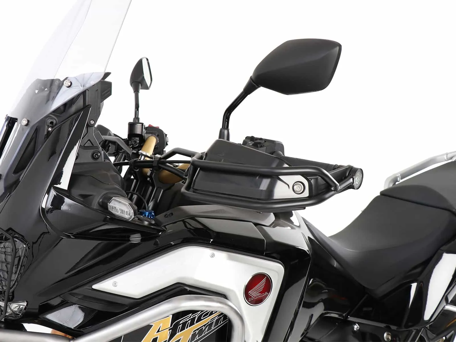 Grip guard for Honda CRF 1100 L Africa Twin Adventure Sports (2020-2023) set, black (left + right)