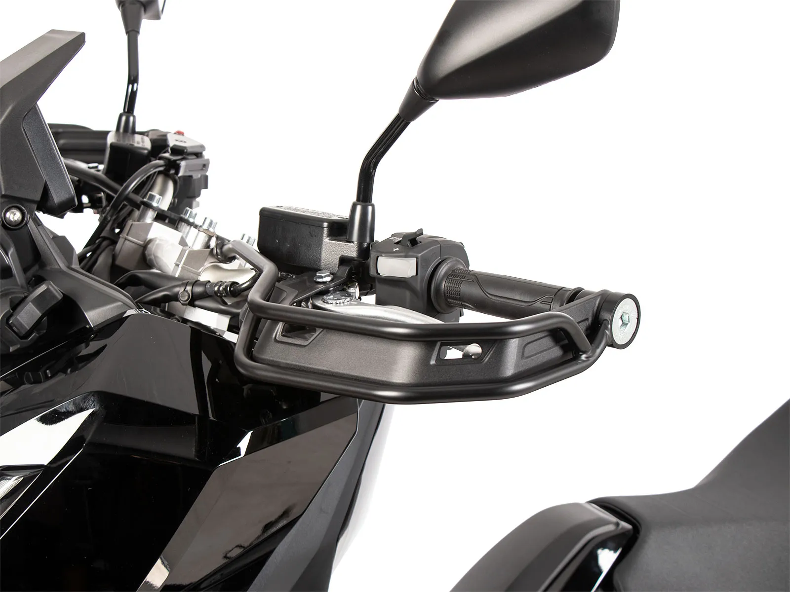 Handle guard for Honda X-ADV (2025-) set, black (left + right)