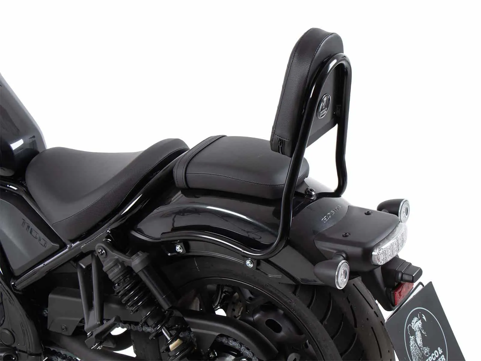 Sissybar without luggage rack (tube version) black for Honda CMX 1100 Rebel / DCT / SE (2025-)