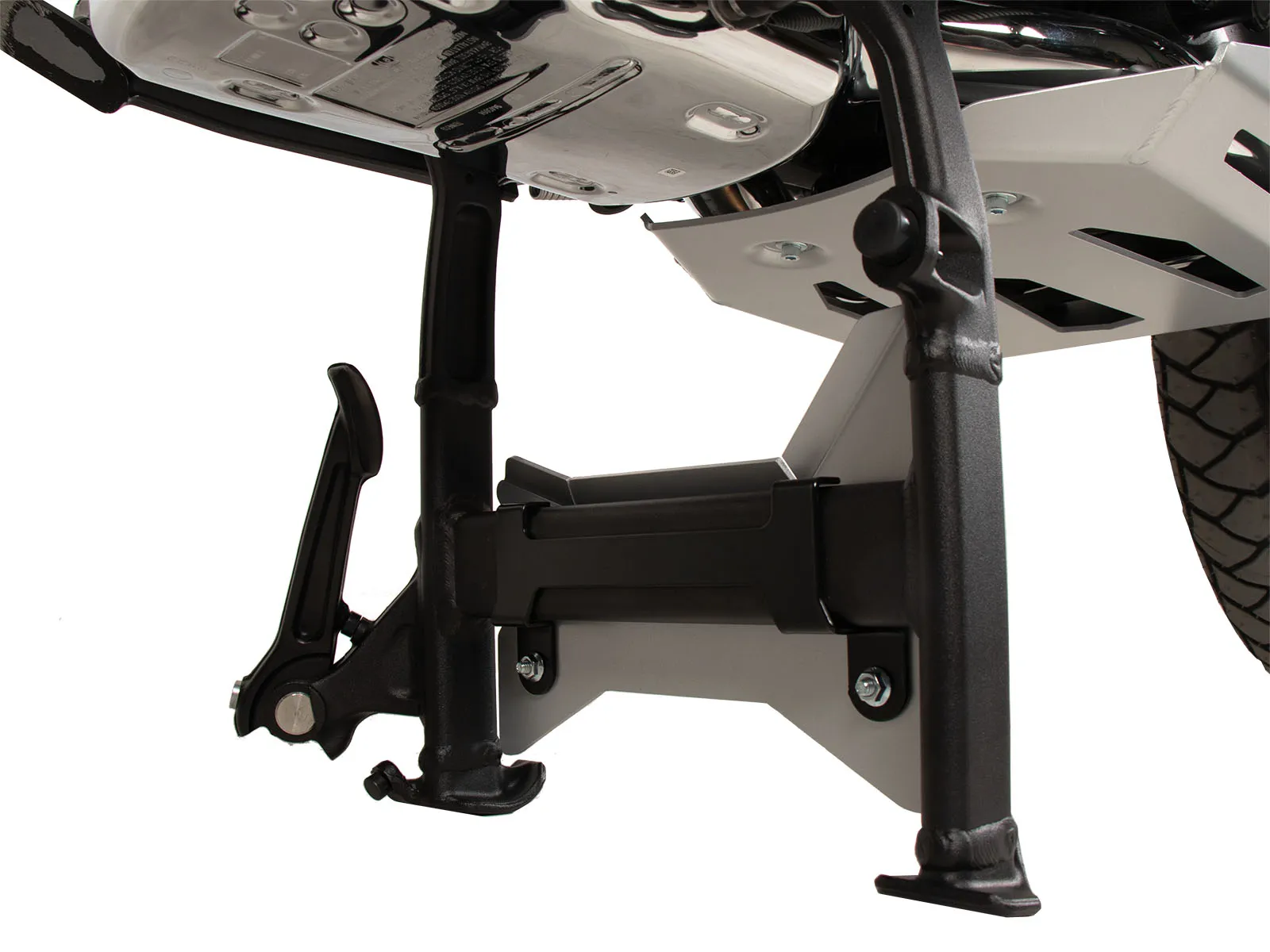 Aluminium protective plate for original main stand for BMW R 1300 GS Adventure (2024-)