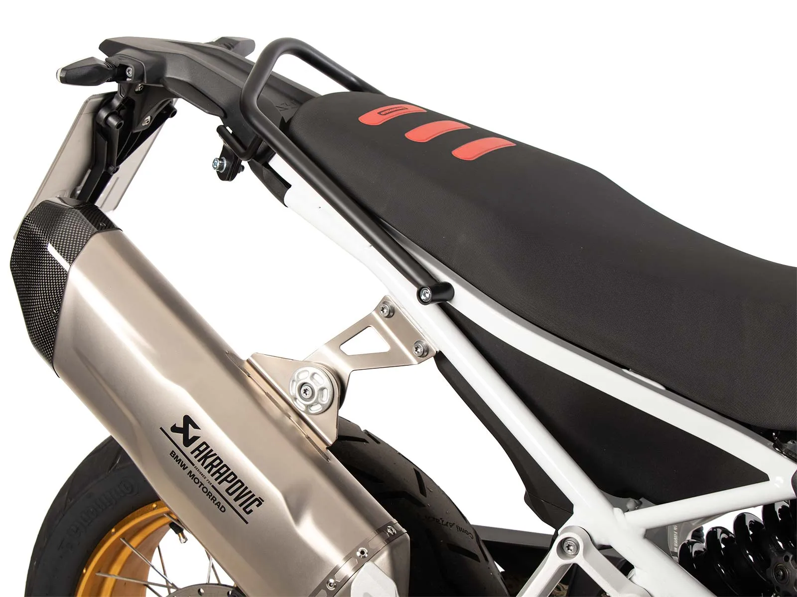 Passenger grab handle black for BMW F 900 GS (2024-)