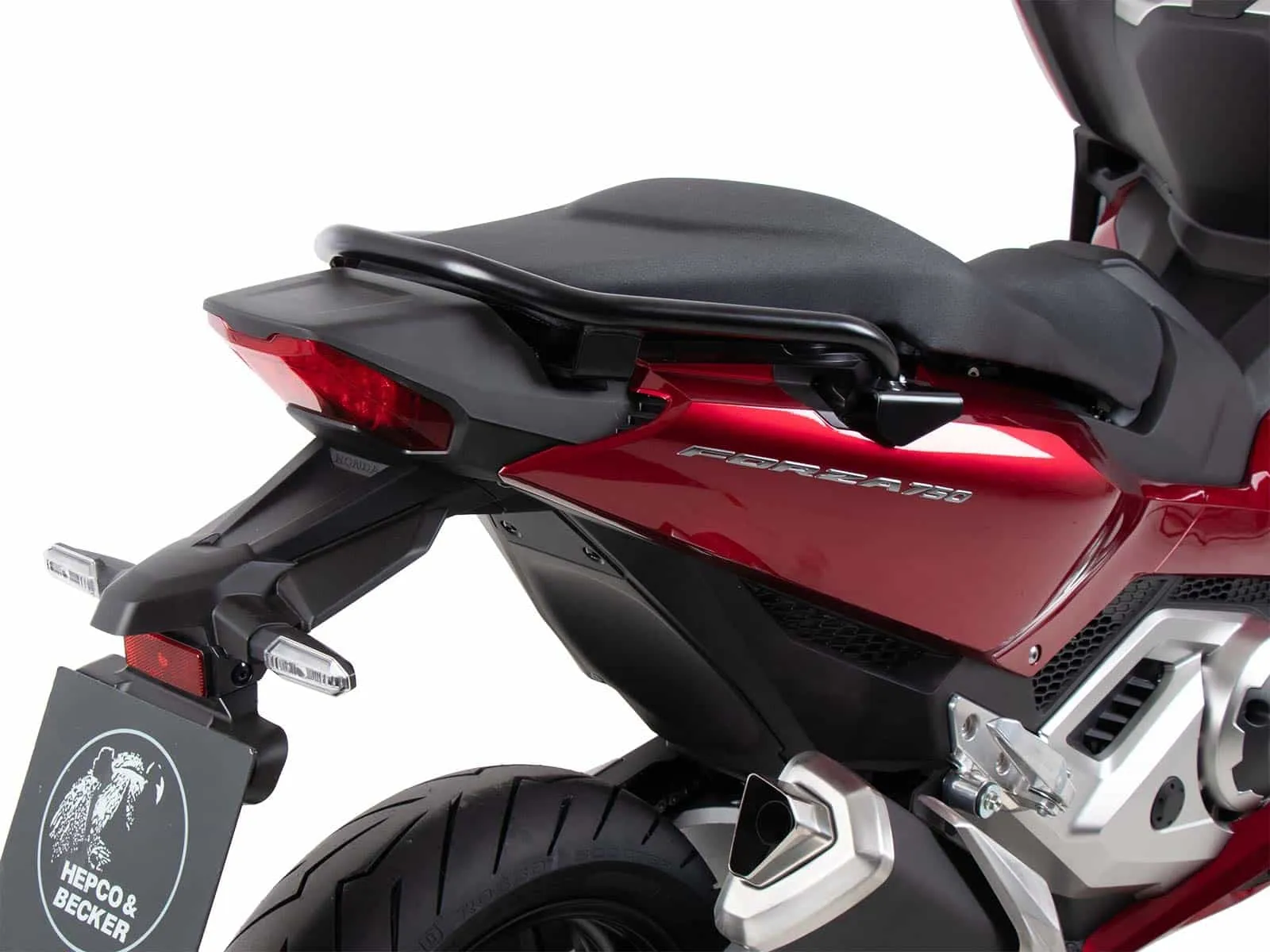 Passenger grab handle black for Honda Forza 750 (2021-)