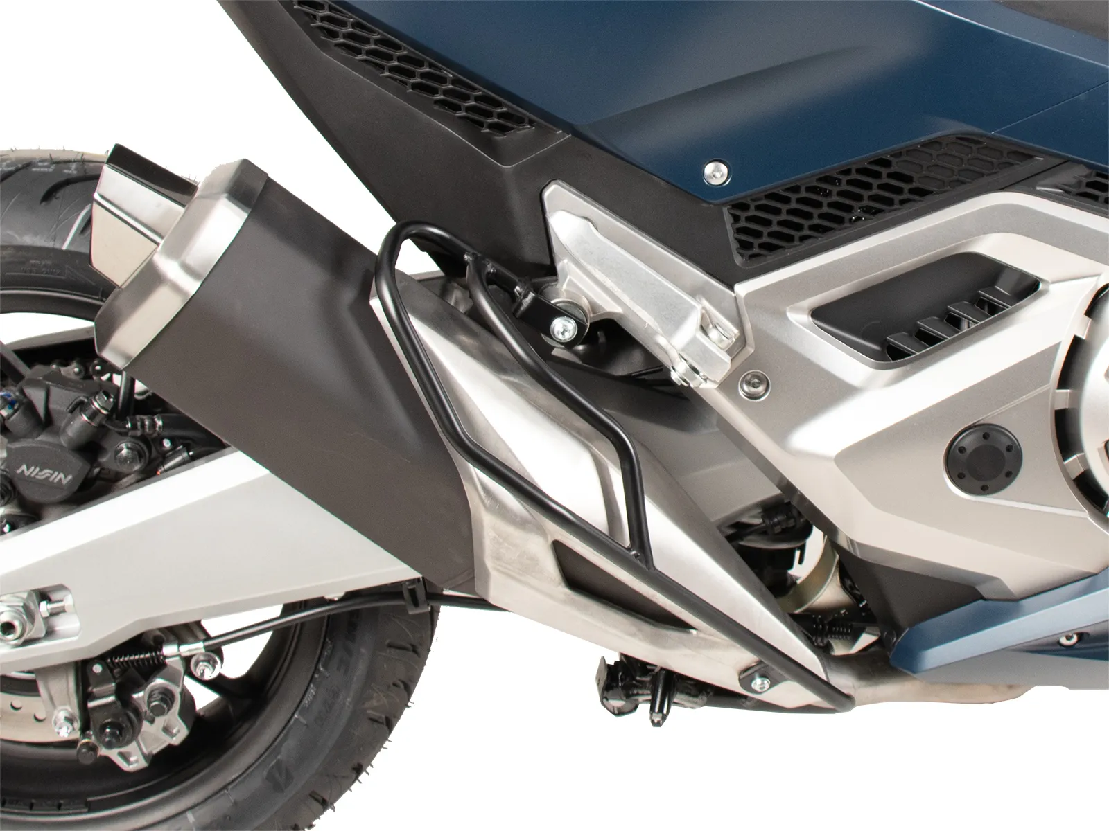 Trim bracket rear silencer black for Honda Forza 750 (2021-)