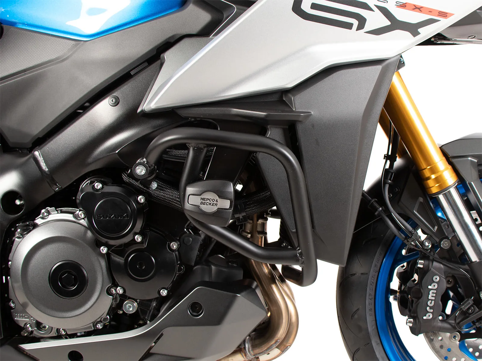 Protection pad set for engine guard 5013552 for Suzuki GSX-S 1000 GX (2024-)