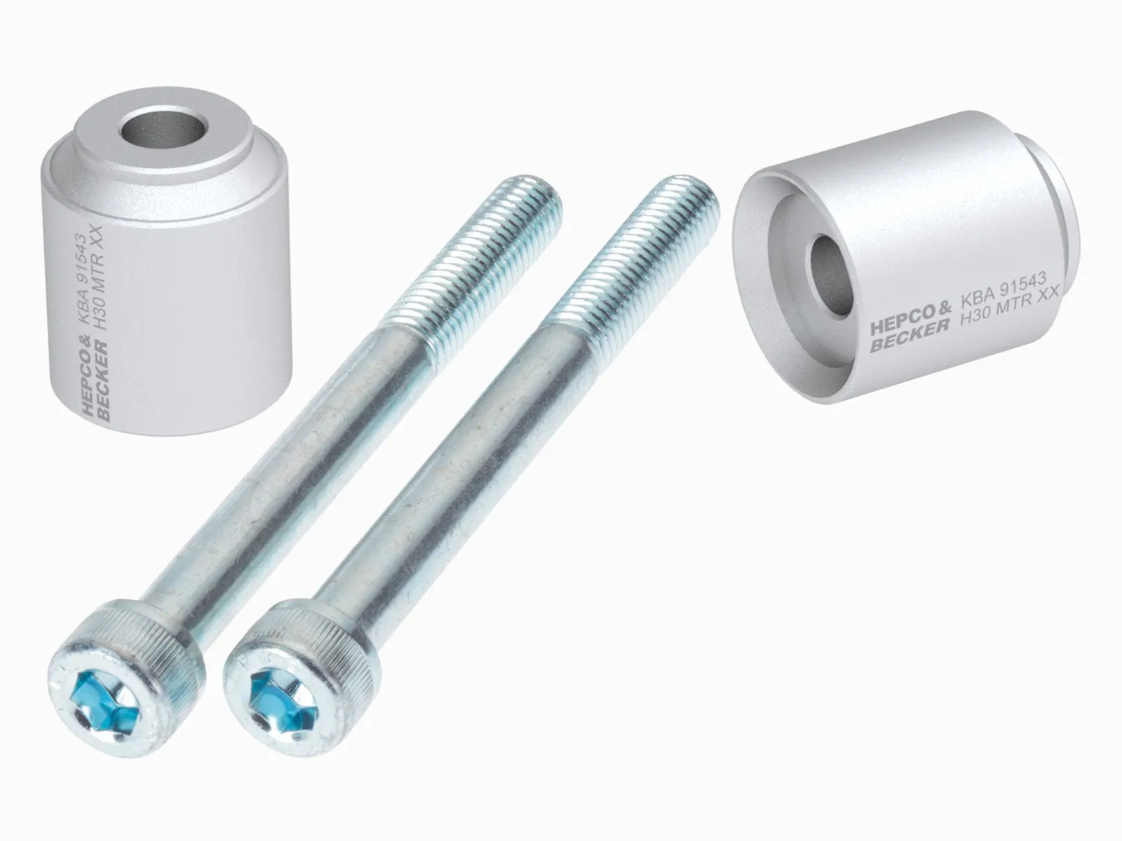 Handlebar riser 30 mm silver for BMW F 800 GS (2008-2018)