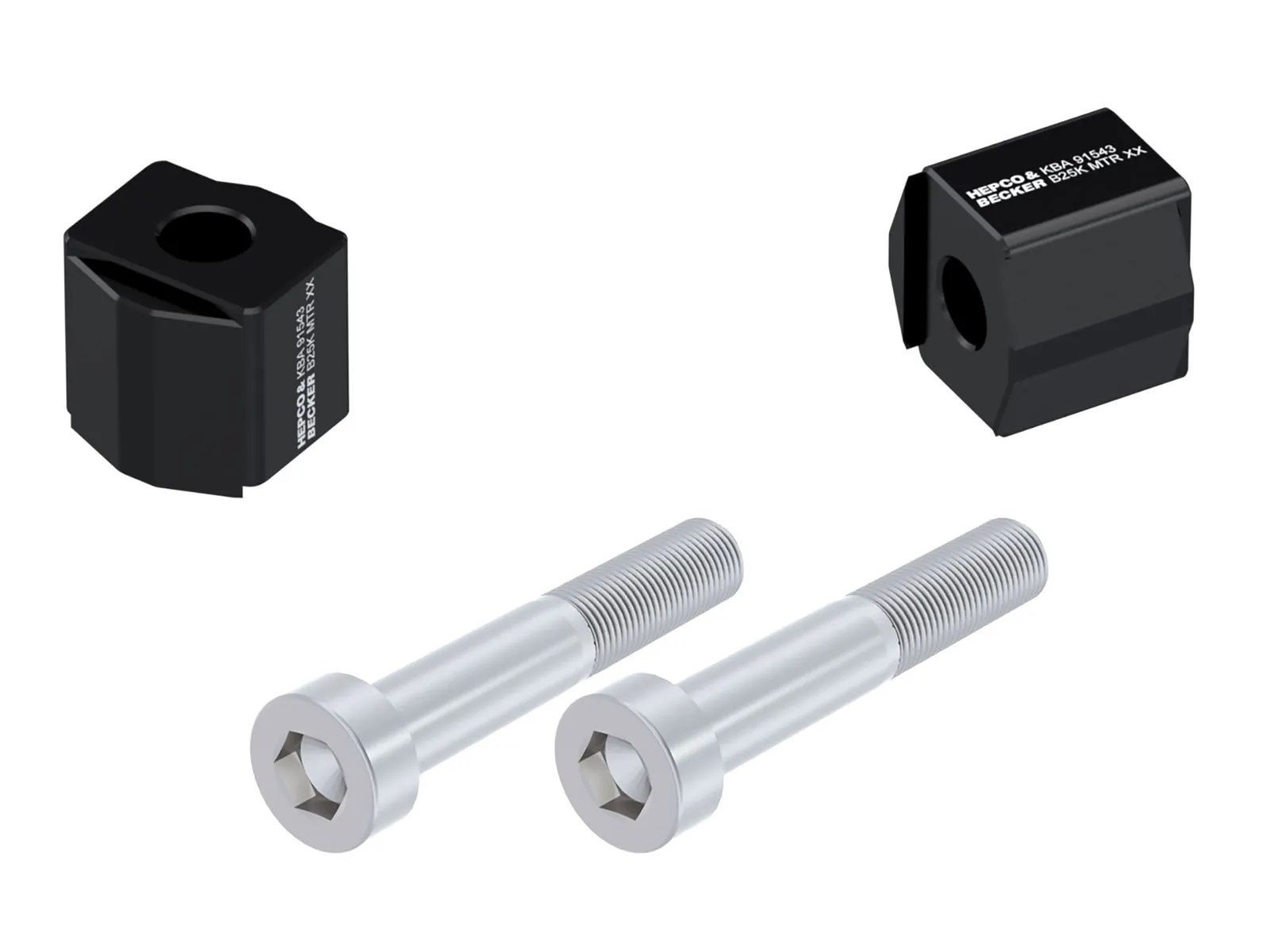 Handlebar riser for KTM 890 SMT (2023 - ), 25mm high block - black