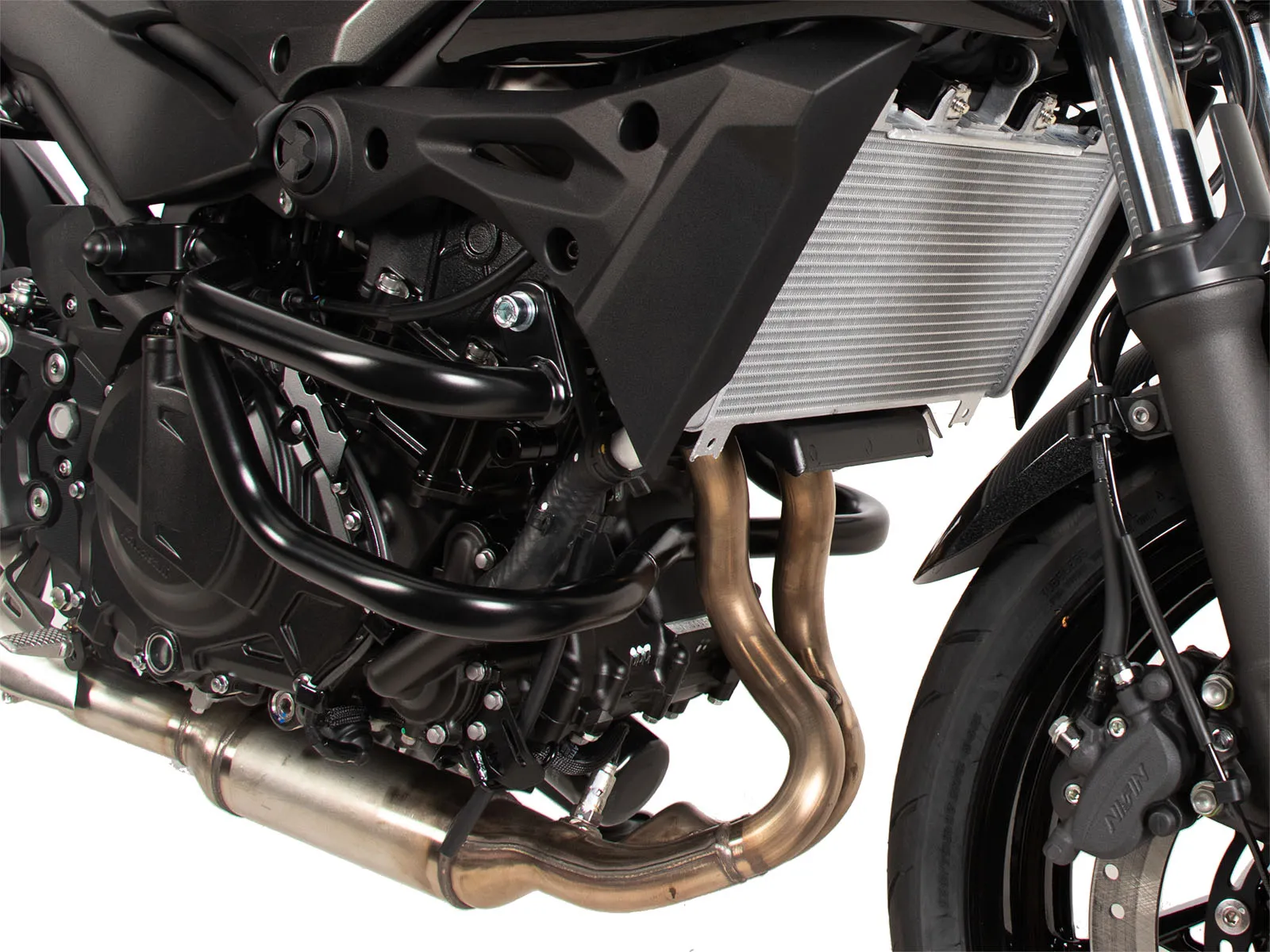 Engine guard black for Kawasaki Z 500 / SE (2024-)