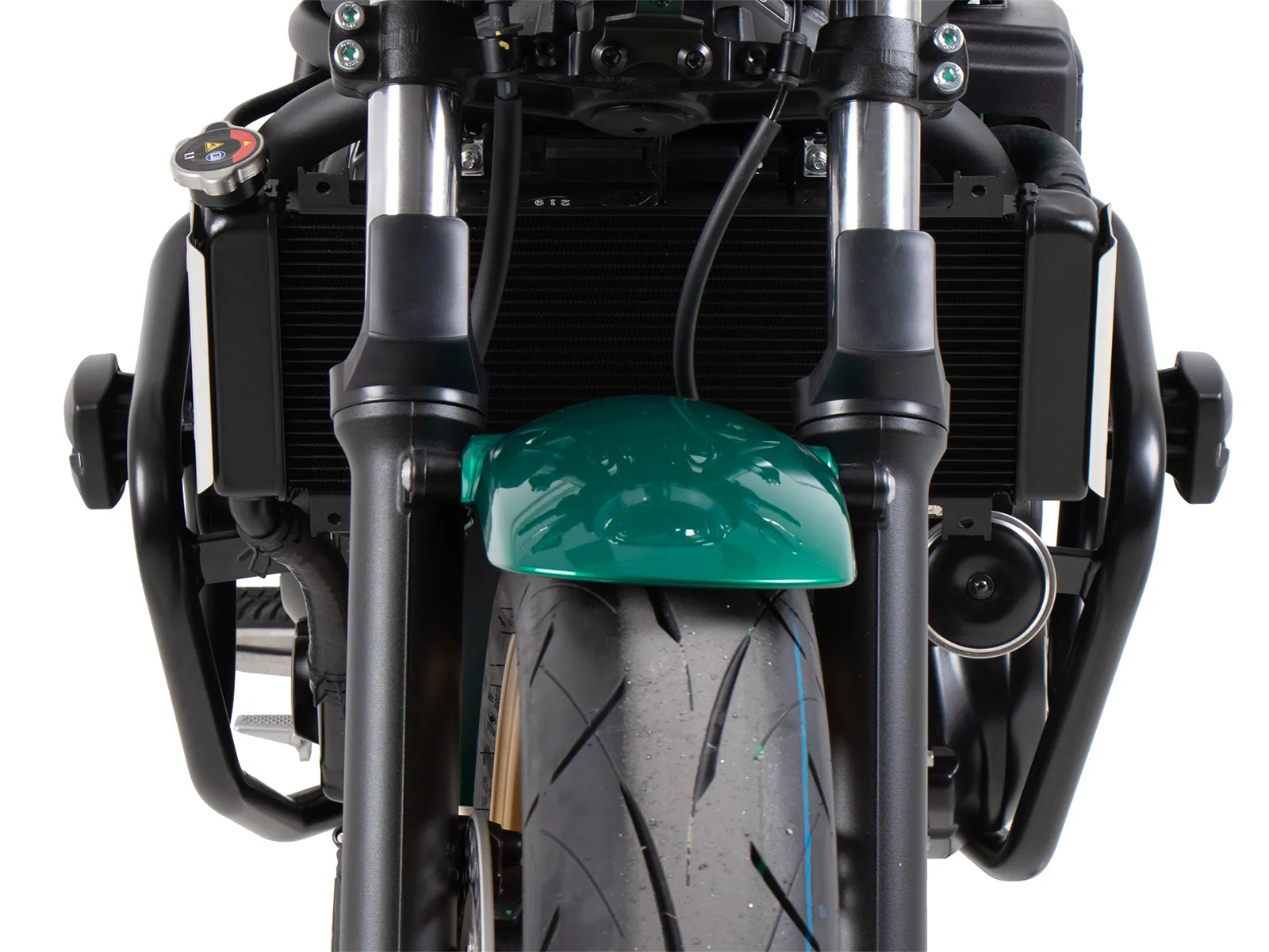 Engine guard incl. protection pad black for Kawasaki Z 650 RS (2022-)