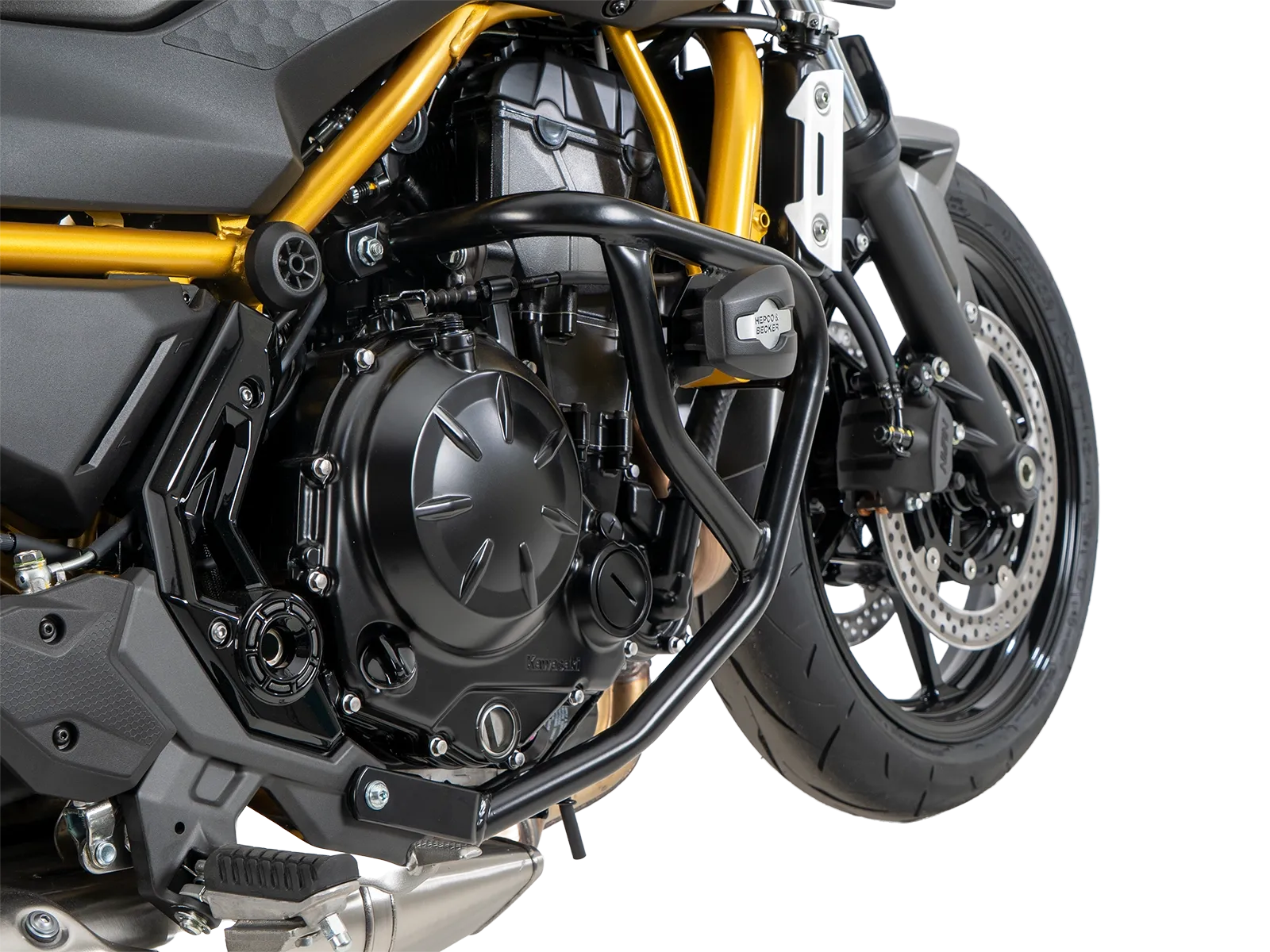 Engine guard incl. protection pad black for Kawasaki Z 650 S (2026-)