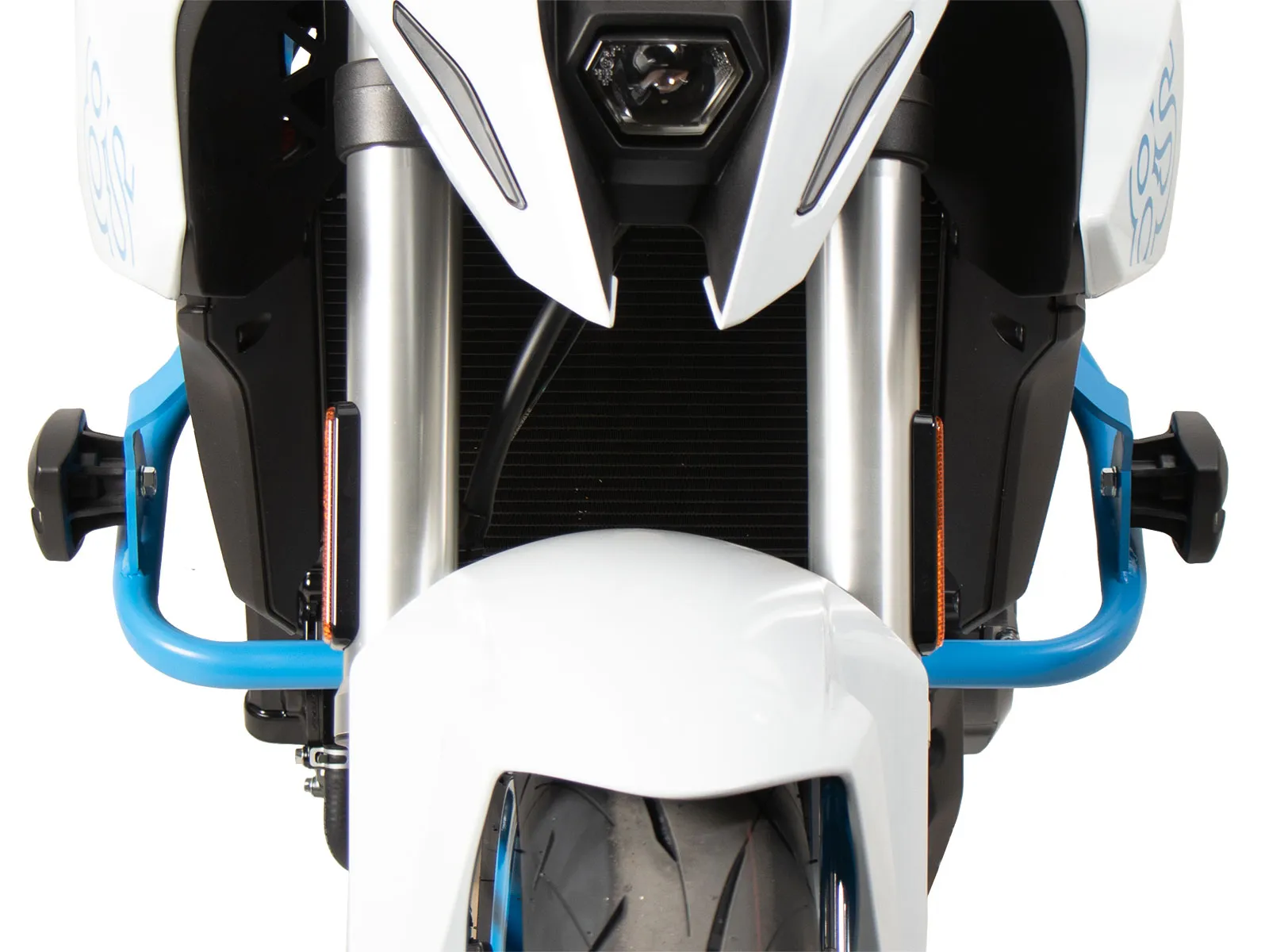 Engine guard incl. ProtectionPad blue for Suzuki GSX-8S (2023-)