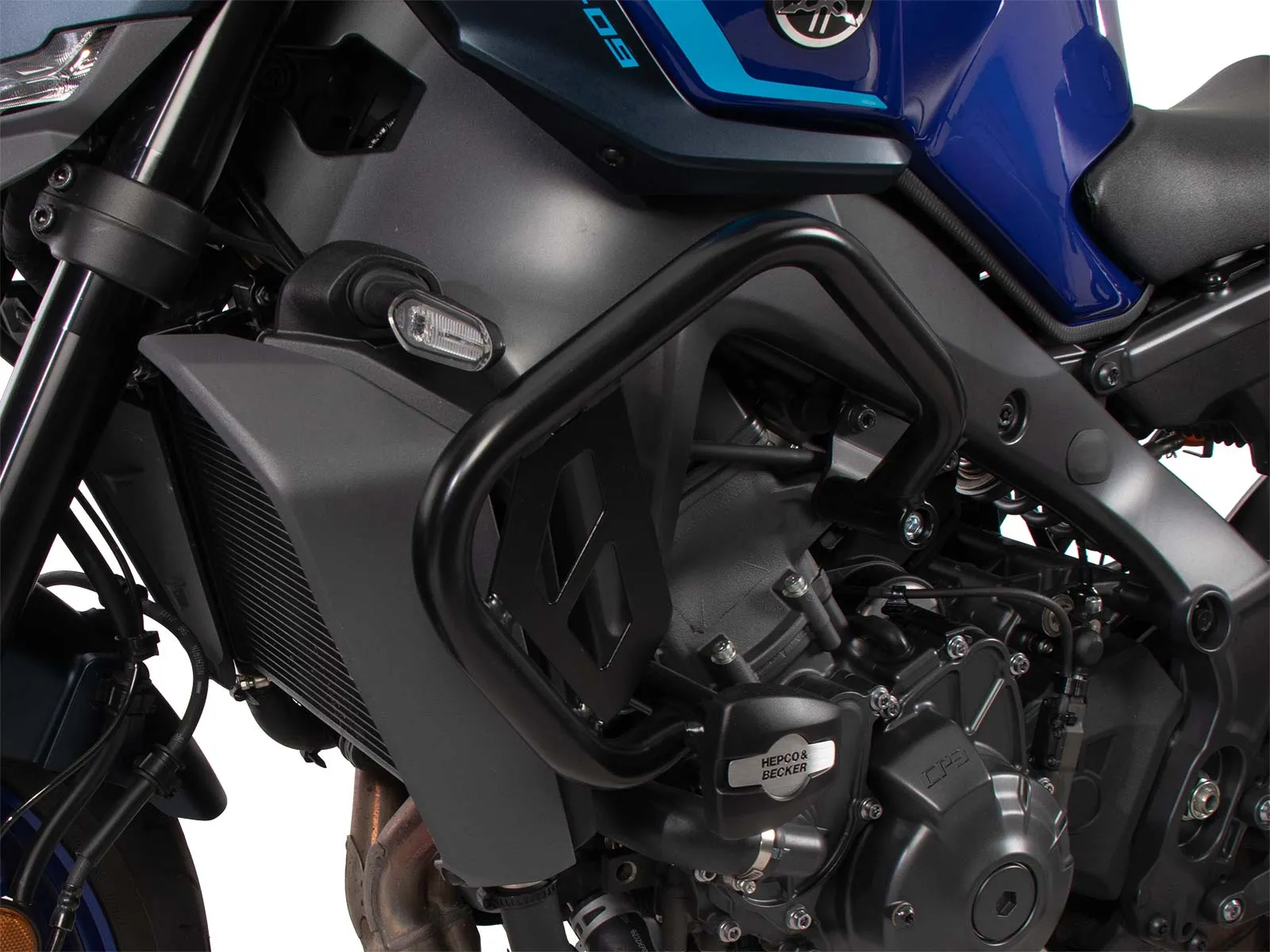 Engine guard incl. protection pads black for Yamaha MT-09 / Y-AMT / SP (2024-)
