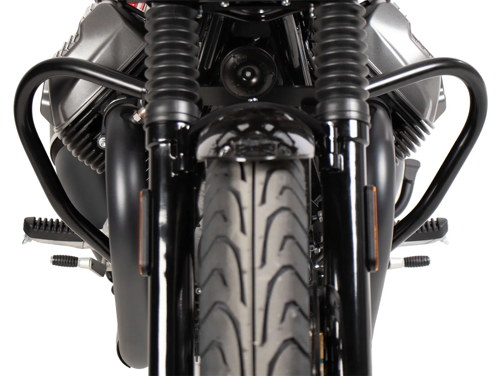 Engine guard black for Moto Guzzi V7 Stone Special Edition (850cc) (2022-2023)