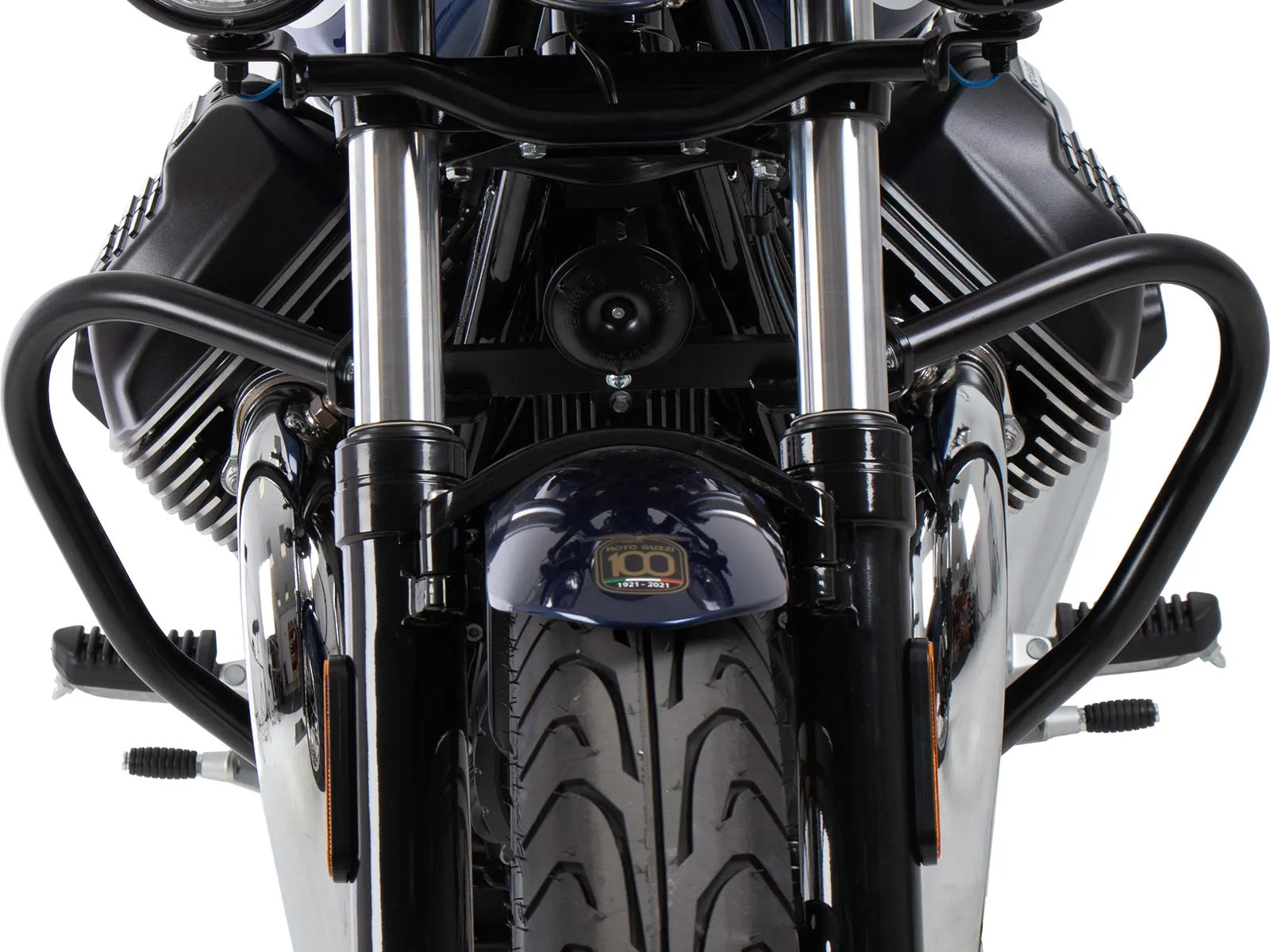 Engine guard black for Moto Guzzi V7 Stone Corsa (2024)