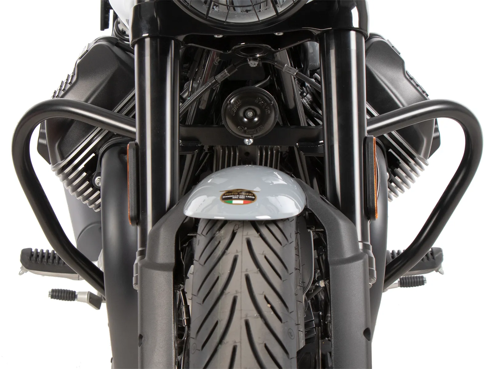 Engine guard black for Moto Guzzi V7 Sport (2025-)
