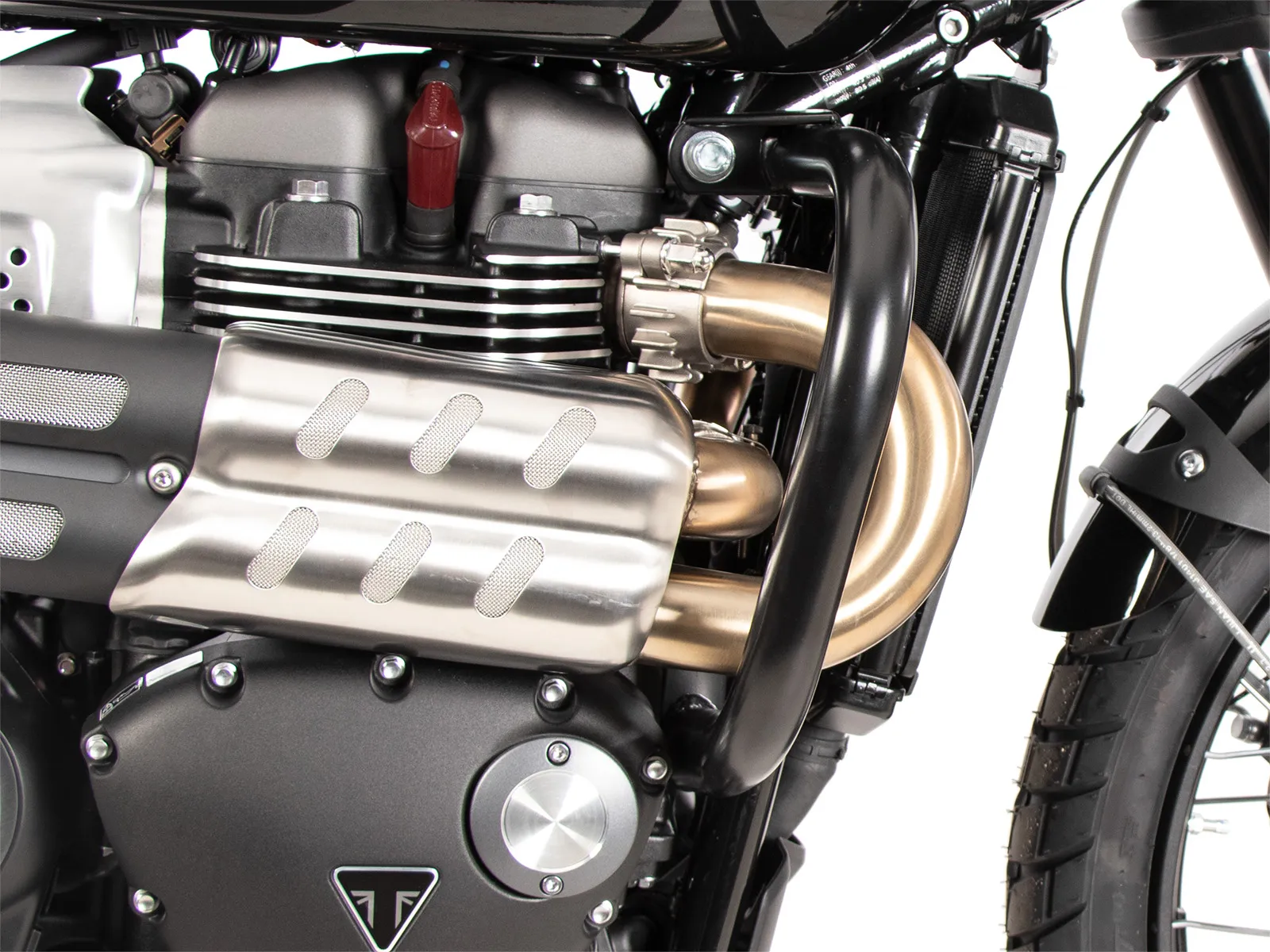 Engine guard black for Triumph Scrambler 1200 XE (2024-)