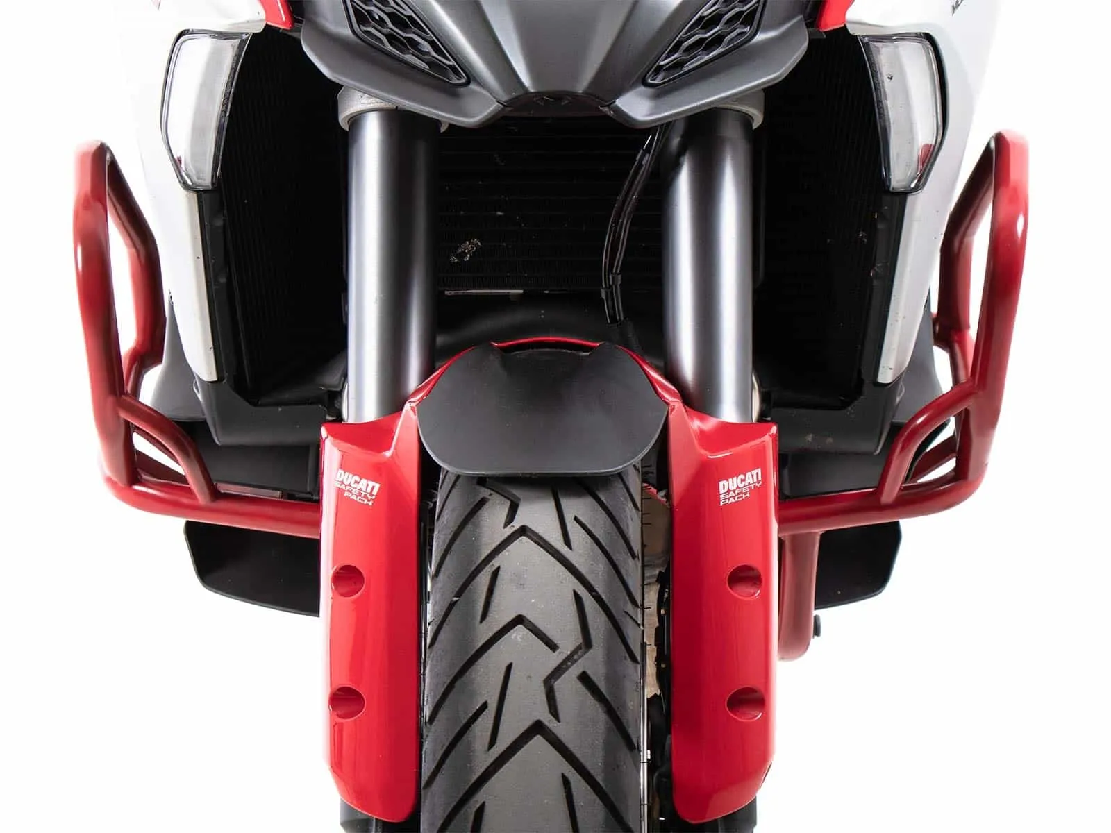 Engine guard red for Ducati Multistrada V4 / S / Pikes Peak / Rally / RS (2025-)
