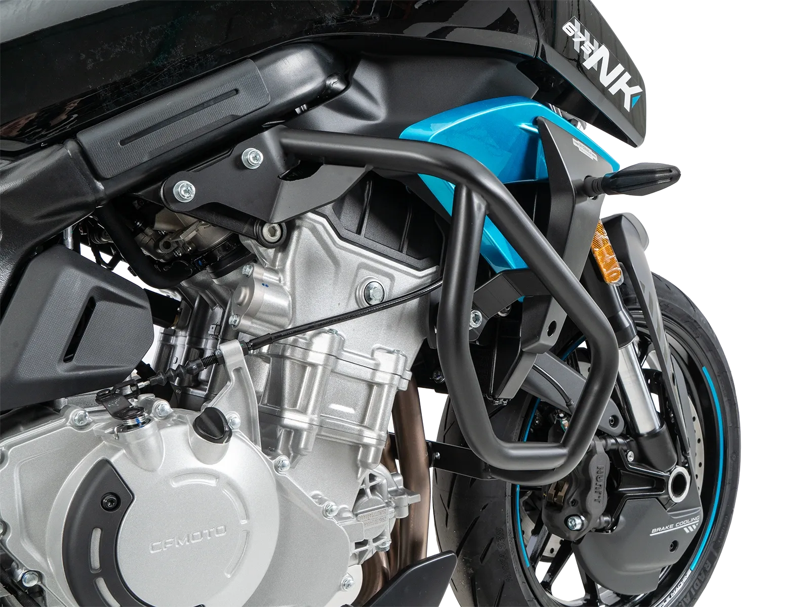 Engine guard black for CF MOTO 675 NK (2025-)