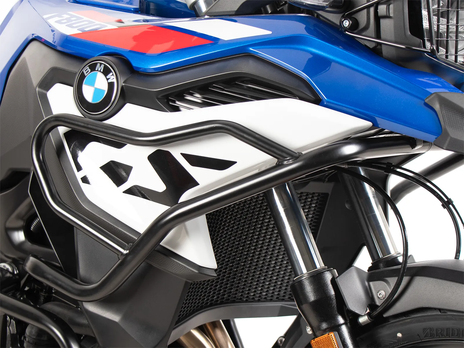 Black tank guard for BMW F 800 GS (2024-)