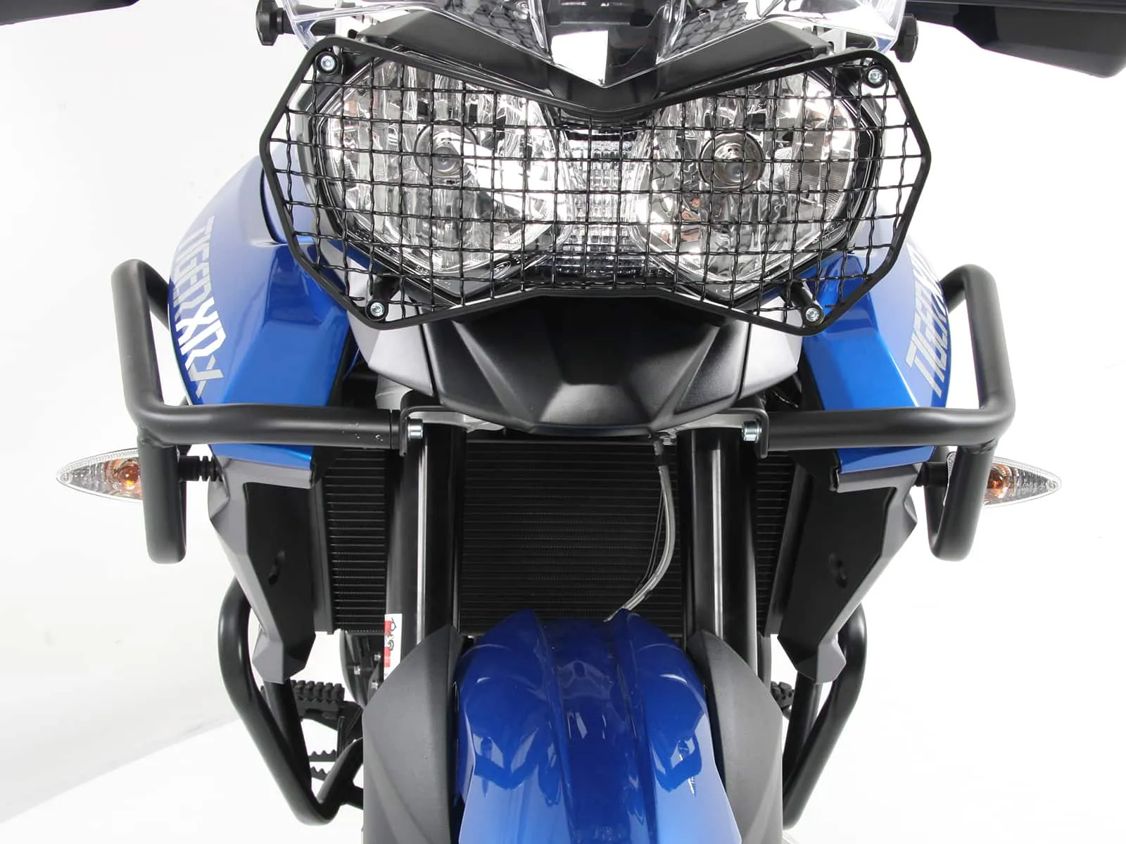 Black tank guard for Triumph Tiger 800 XC/XCX/XCA (2015-2017)