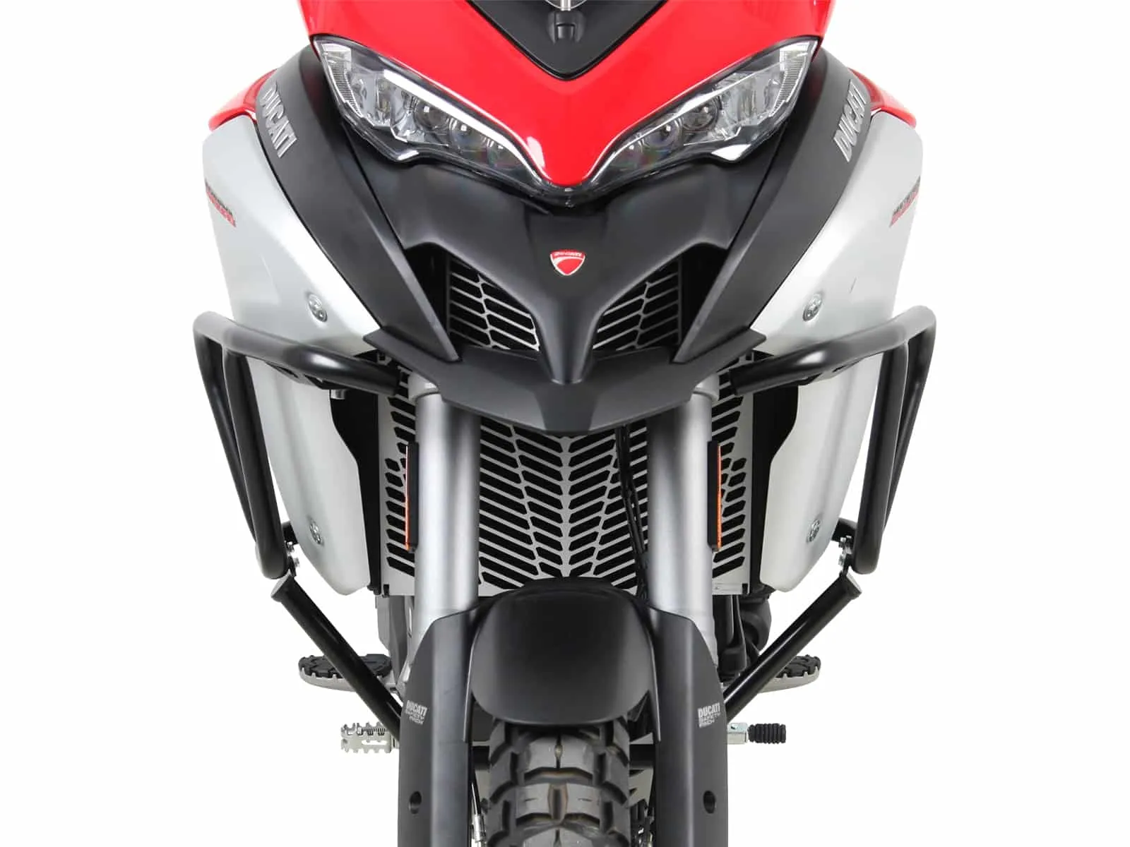 Black tank guard for Ducati Multistrada 1260 Enduro (2019-2021)