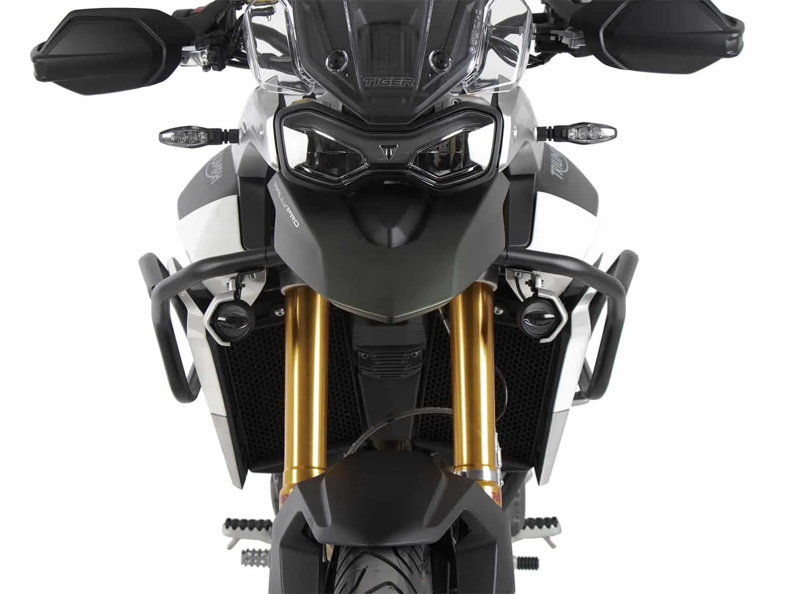 Black tank guard for Triumph Tiger 850 Sport (2021-2024)