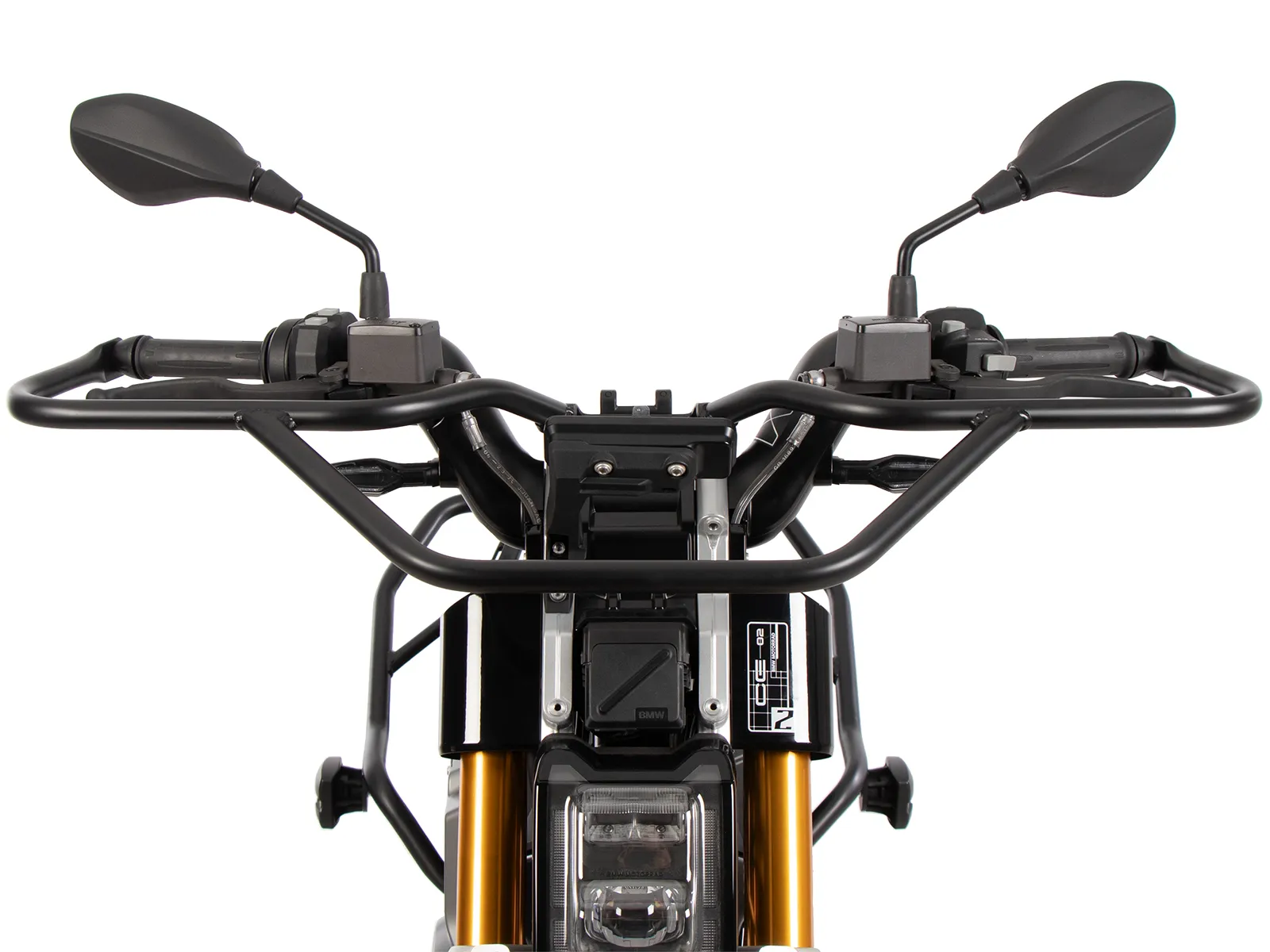 Front protection bar black for BMW CE 02 (2023-)