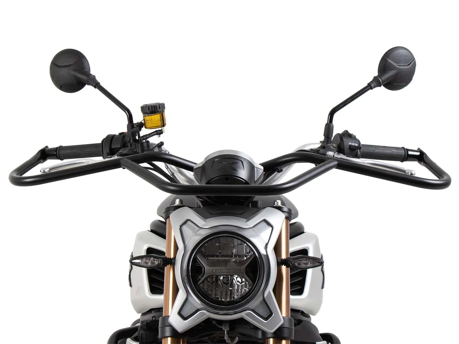 Black front guard for CF Moto 700 CL-X (2022-2024)