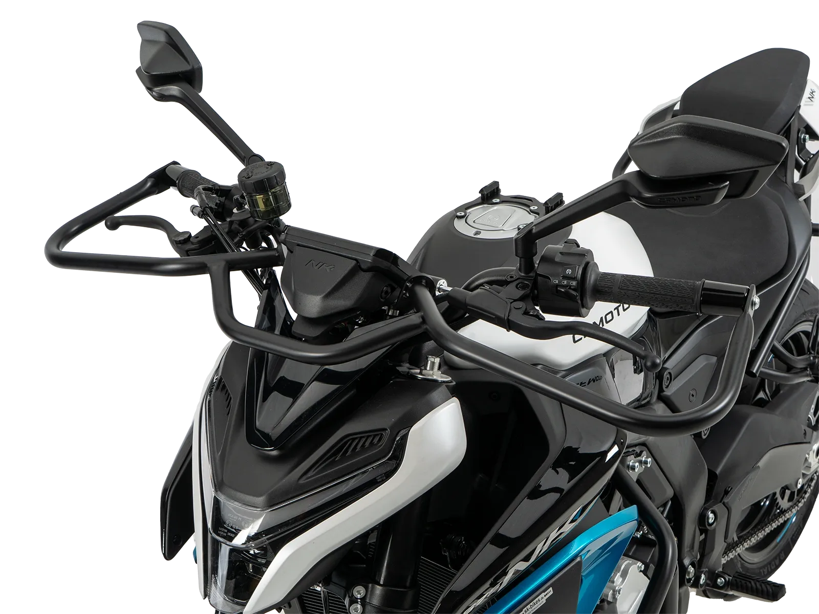 Front guard black for CF MOTO 675 NK (2025-)