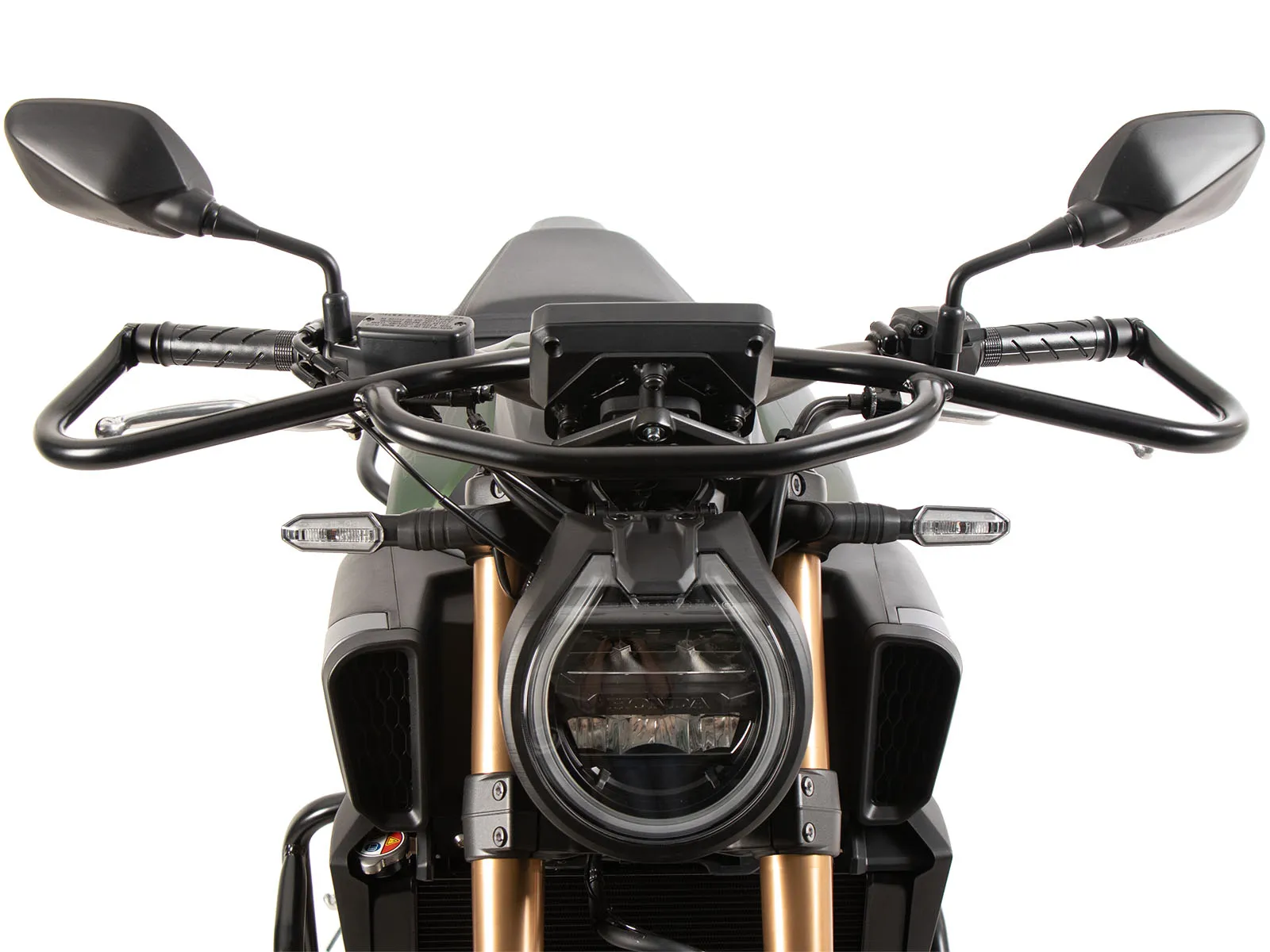 Front guard black for Honda CB 650 R / E-Clutch (2024-)