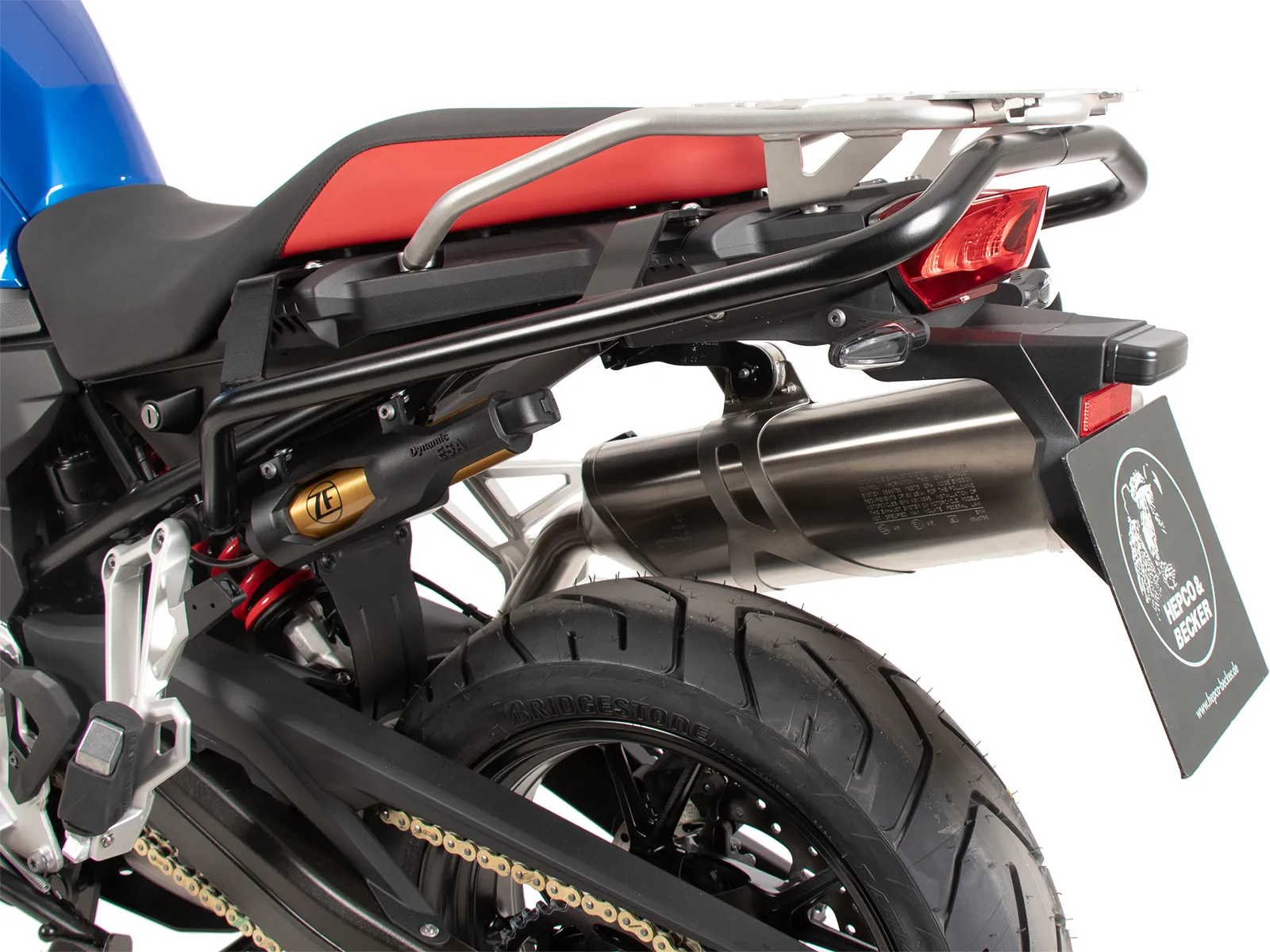 Rear protection bar black for BMW F 800 GS (2024-)