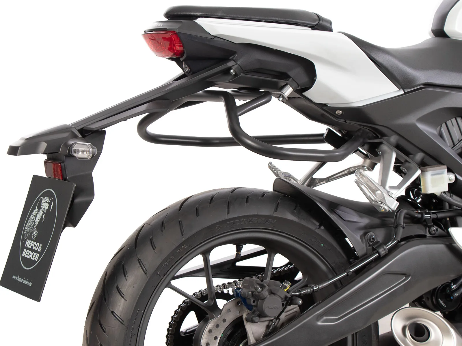 Rear protection bar black for Honda CB 125 R (2018-2024)