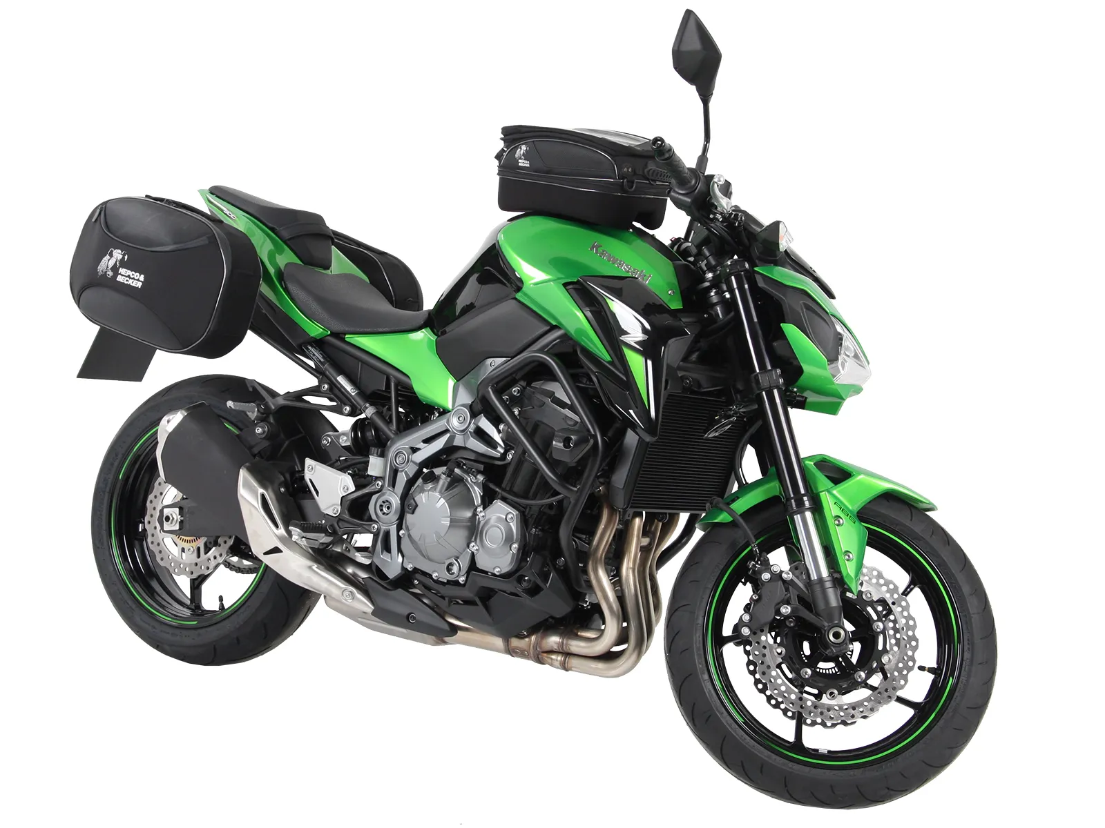 BASIC tank ring incl. tank bag lock unit for Kawasaki Z 900 (2017-2024) / Z 900 SE (2022-2024)