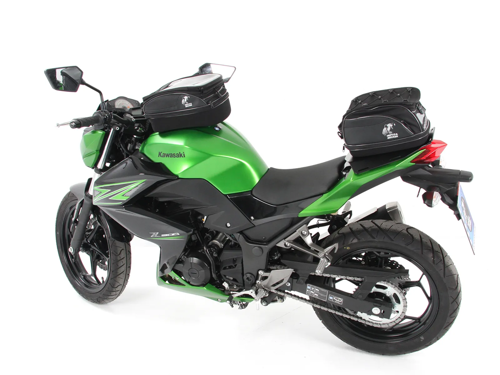 BASIC tank ring incl. tank bag lock unit for Kawasaki Z 300 (2015-2017)