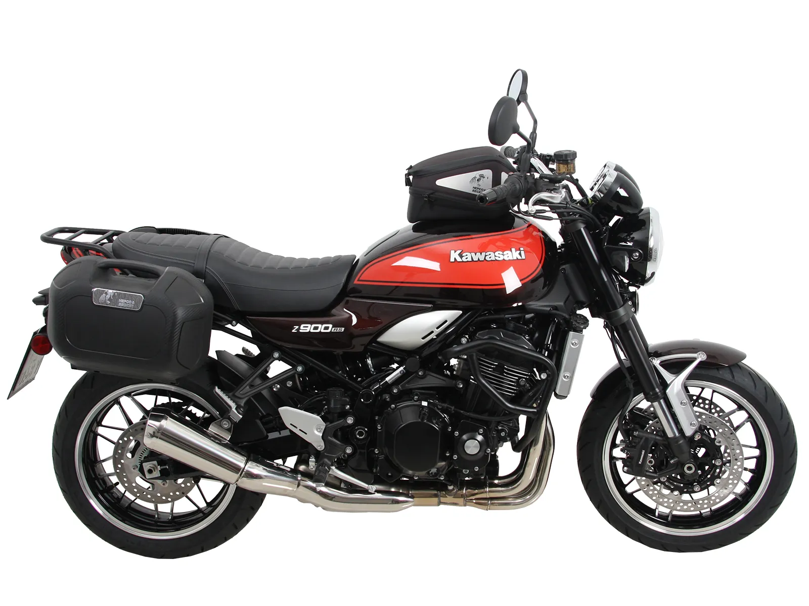 BASIC tank ring incl. tank bag lock unit for Kawasaki Z 900 RS/Cafe (2018-2025) / Z 900 RS SE (2022-2025)