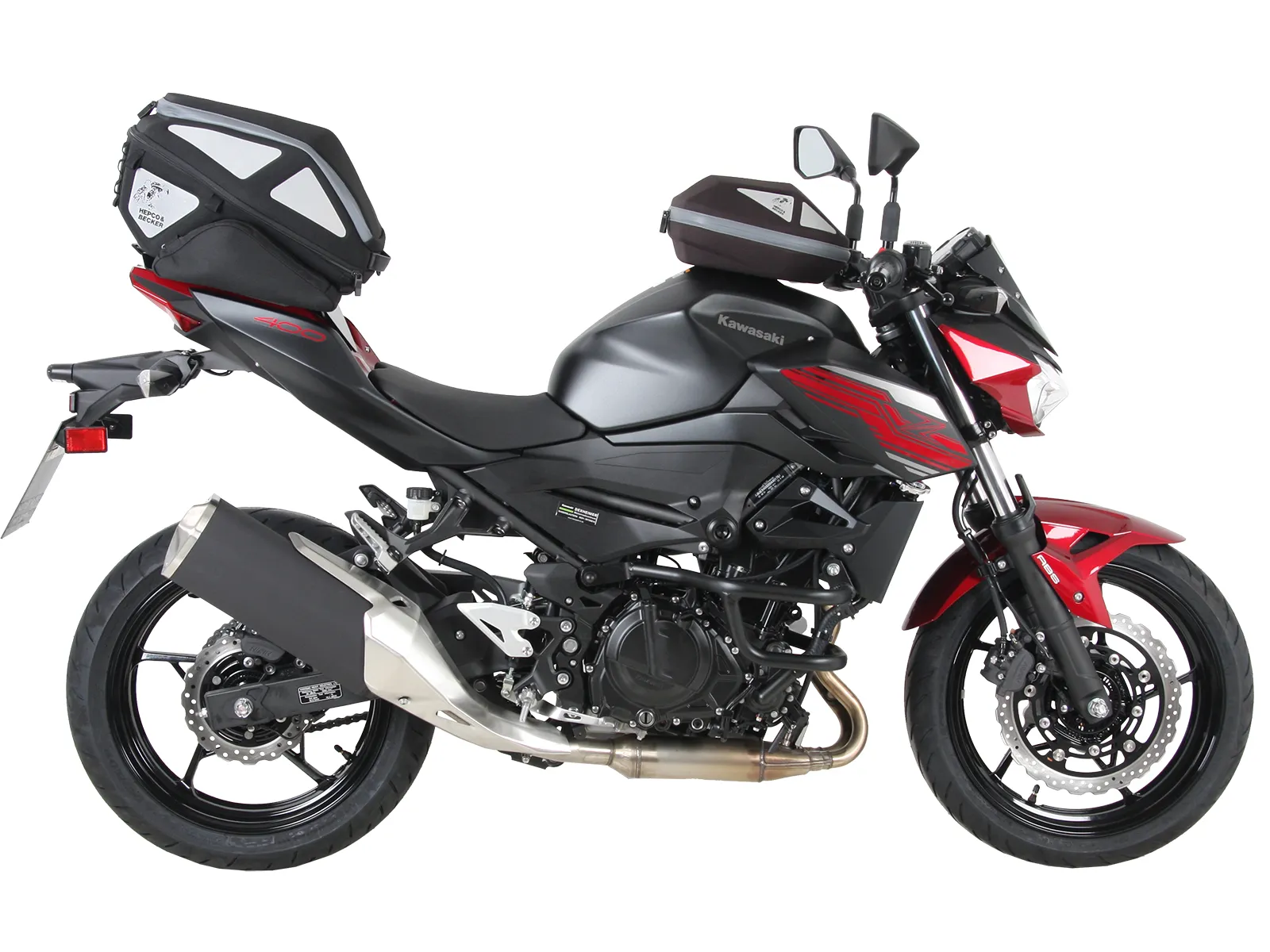 BASIC tank ring incl. tank bag lock unit for Kawasaki Z 400 (2019-2021)