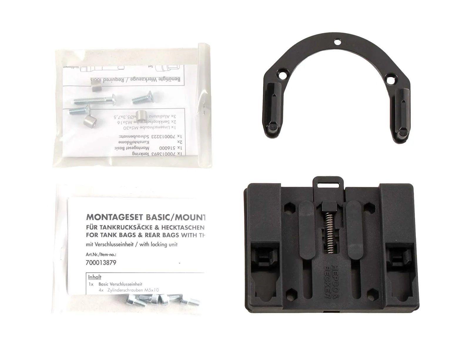 BASIC tank ring incl. tank bag lock unit for Suzuki GSX-8R (2024-)