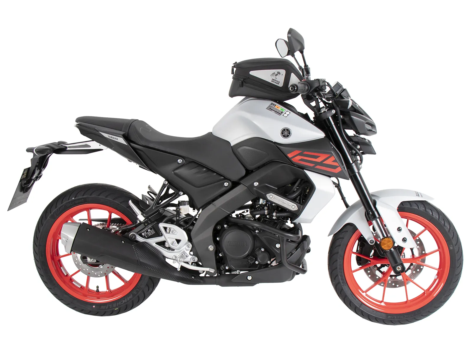 BASIC tank ring incl. tank bag lock unit for Yamaha MT-125 (2020-)
