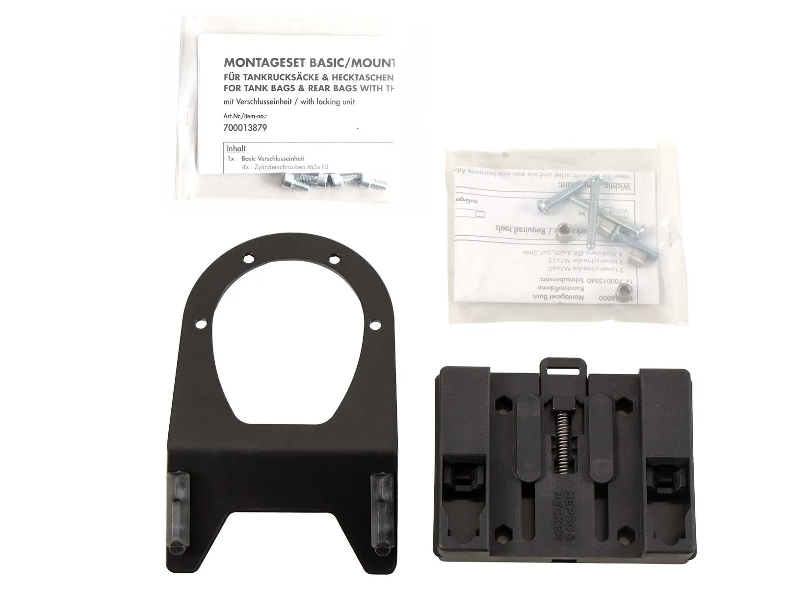 BASIC tank ring incl. tank bag lock unit for Moto Guzzi V 85 TT / Strada / Travel (2024-)